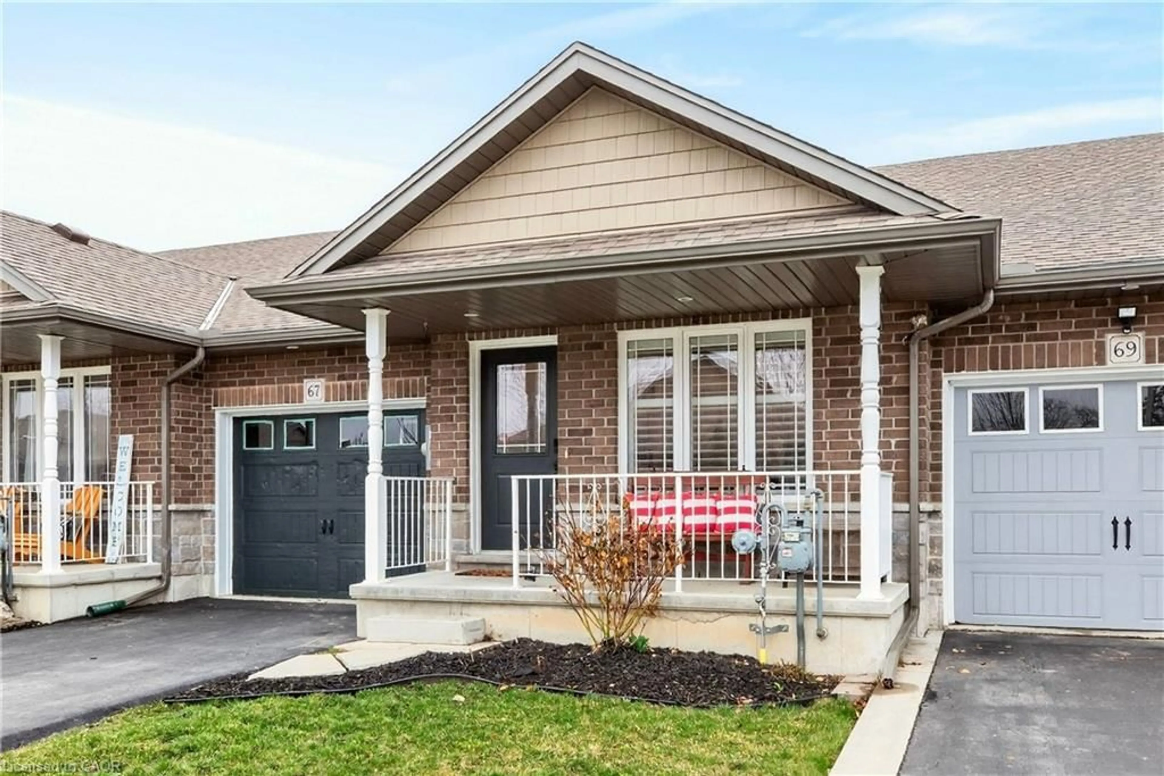 Home with brick exterior material, street for 67 Macneil Crt, Hagersville Ontario N0A 1H0