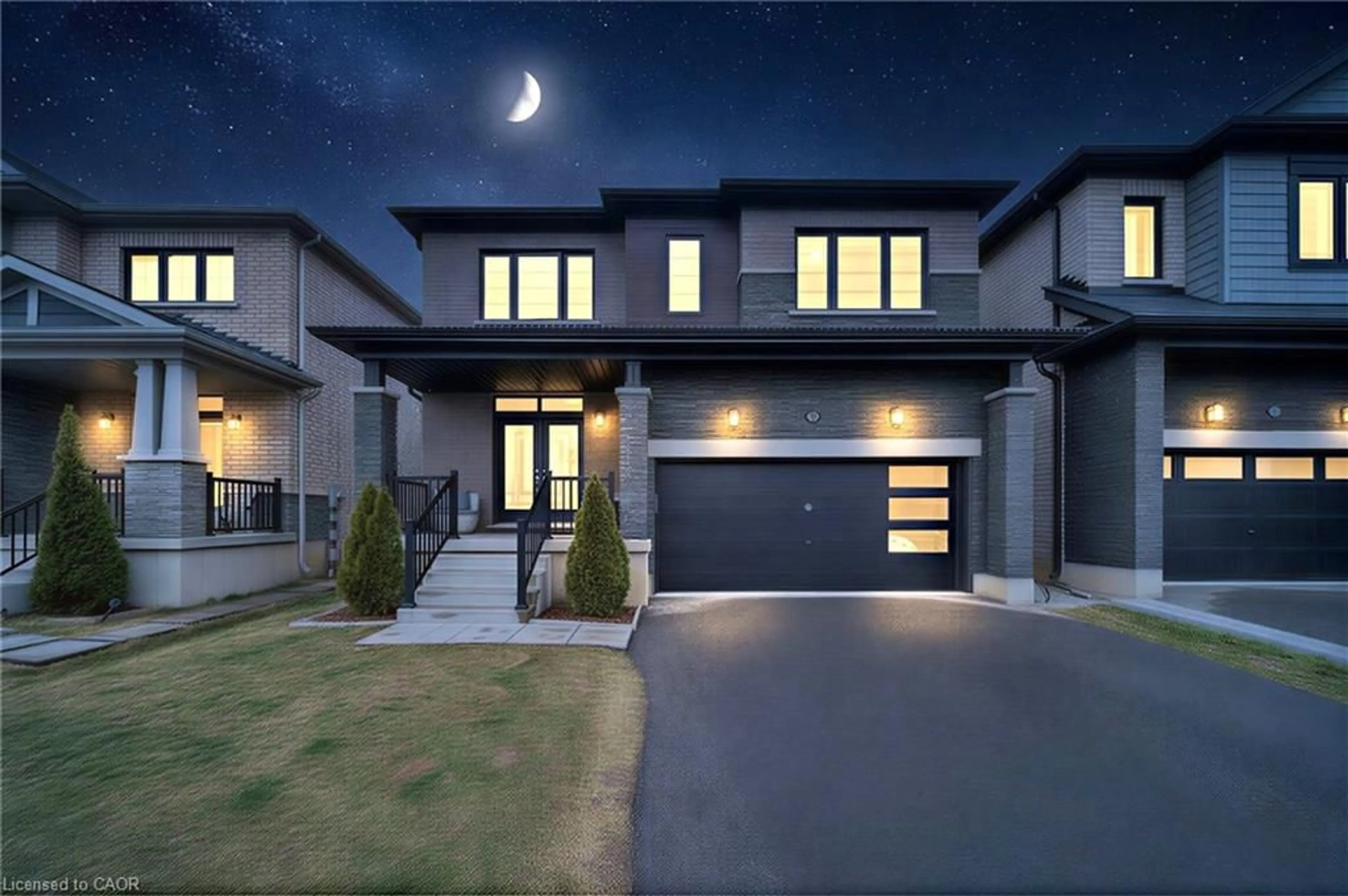 Home with brick exterior material, street for 19 Richard William Dr, Haldimand Ontario N3W 0C5