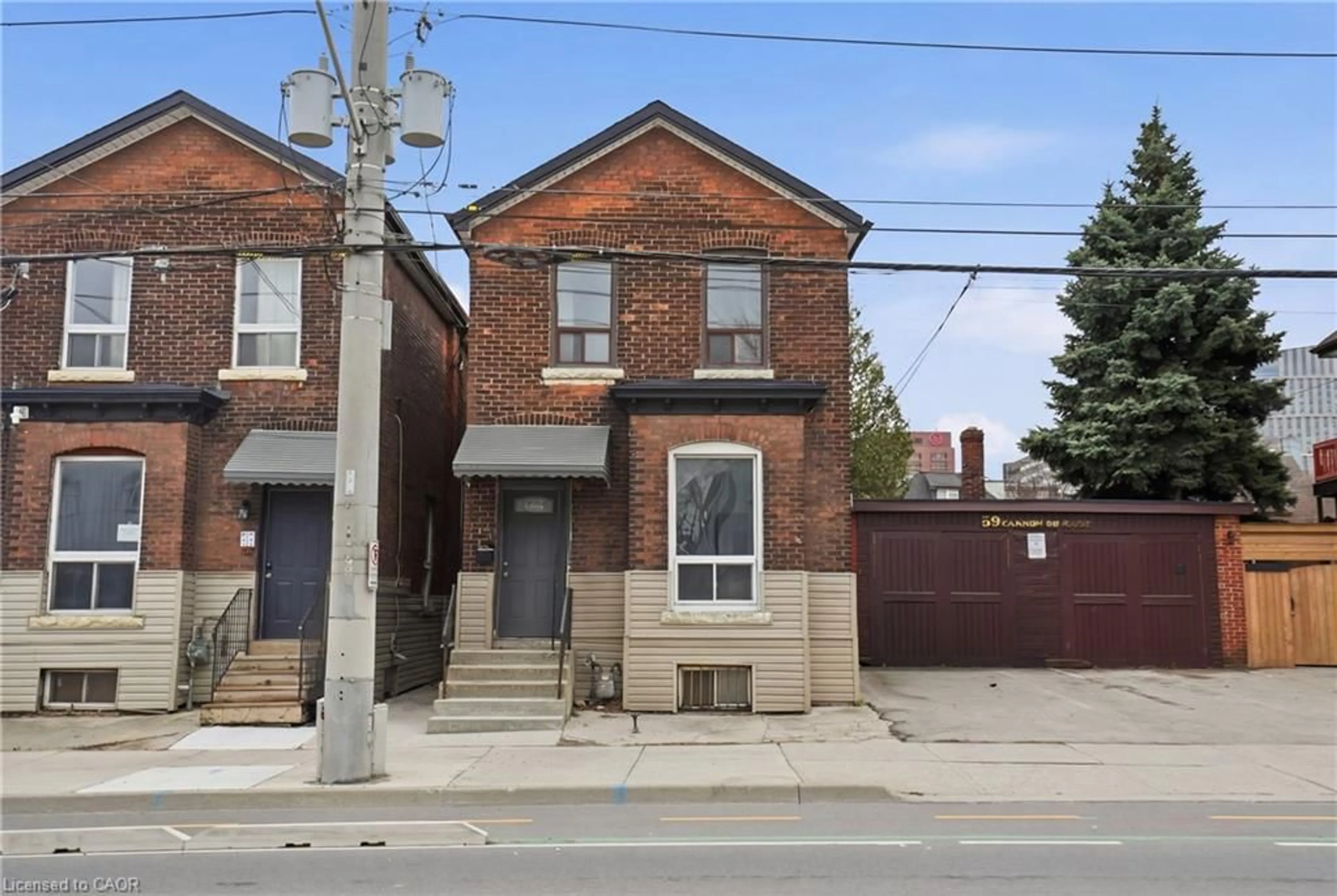 Home with brick exterior material, street for 55 Cannon St, Hamilton Ontario L8R 2B4