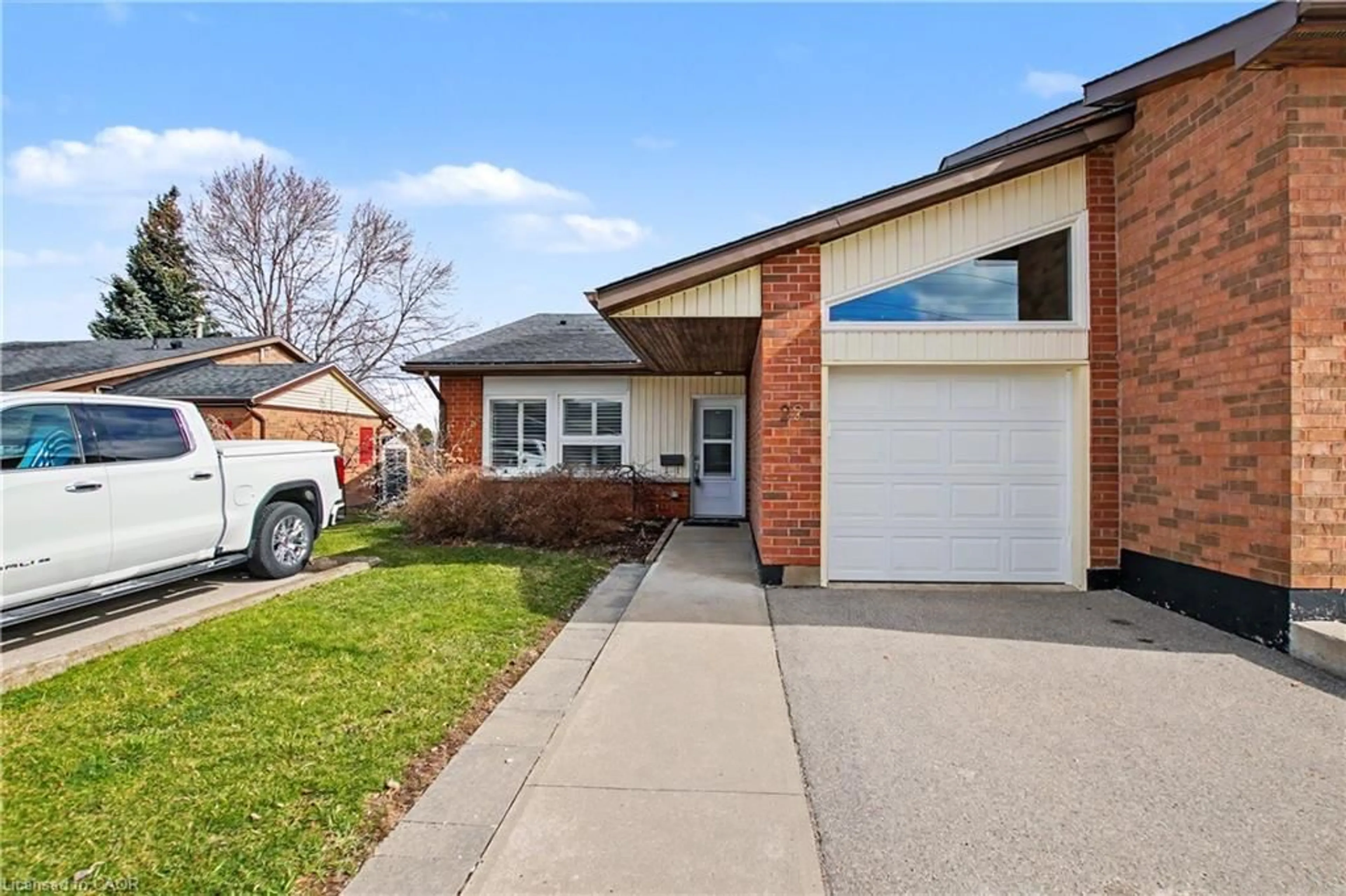 Home with brick exterior material, street for 22 Sister Kern Terr, Hamilton Ontario L9B 2M1