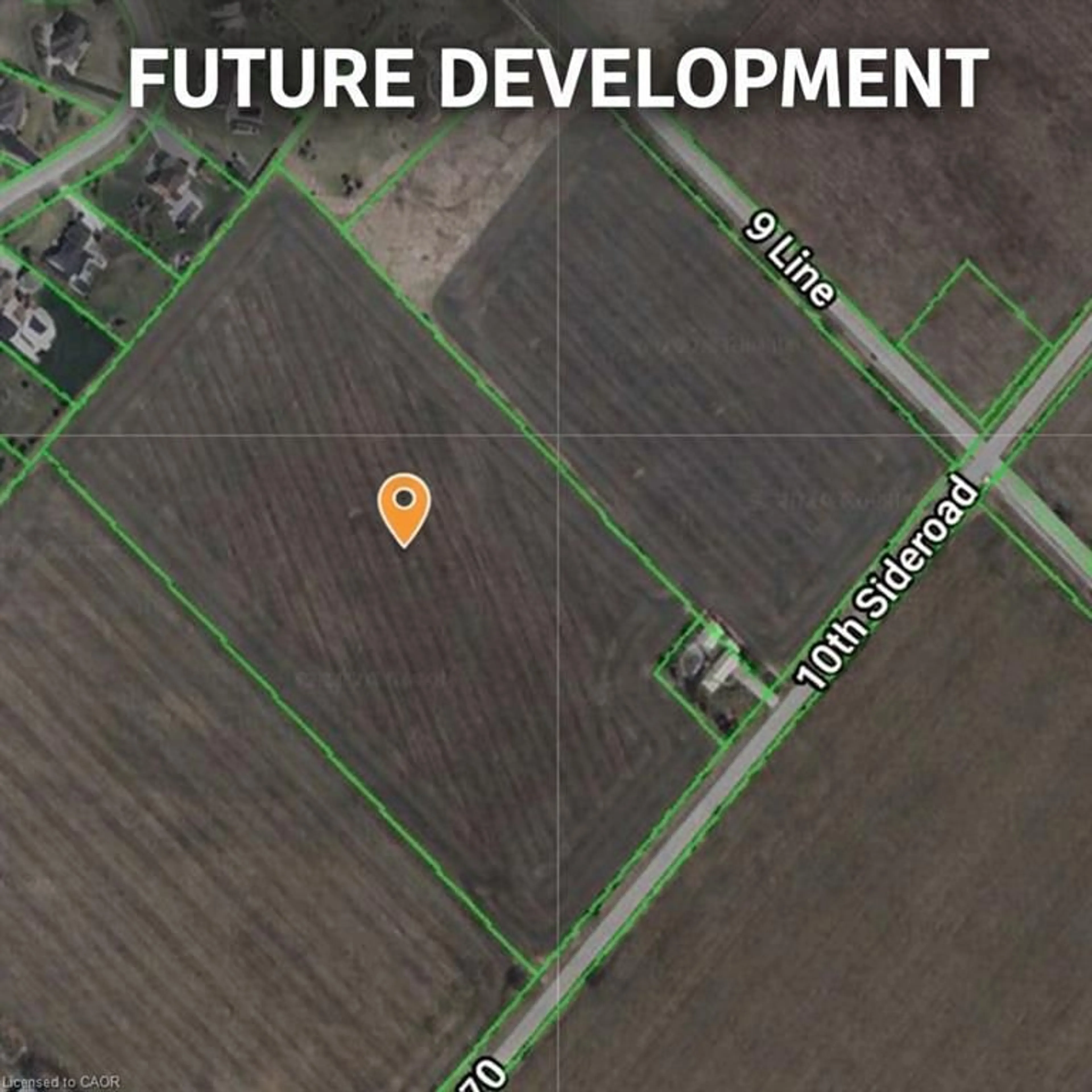 A pic from outside/outdoor area/front of a property/back of a property/a pic from drone, building for 0 10th Side Rd, Erin Ontario N0B 1T0