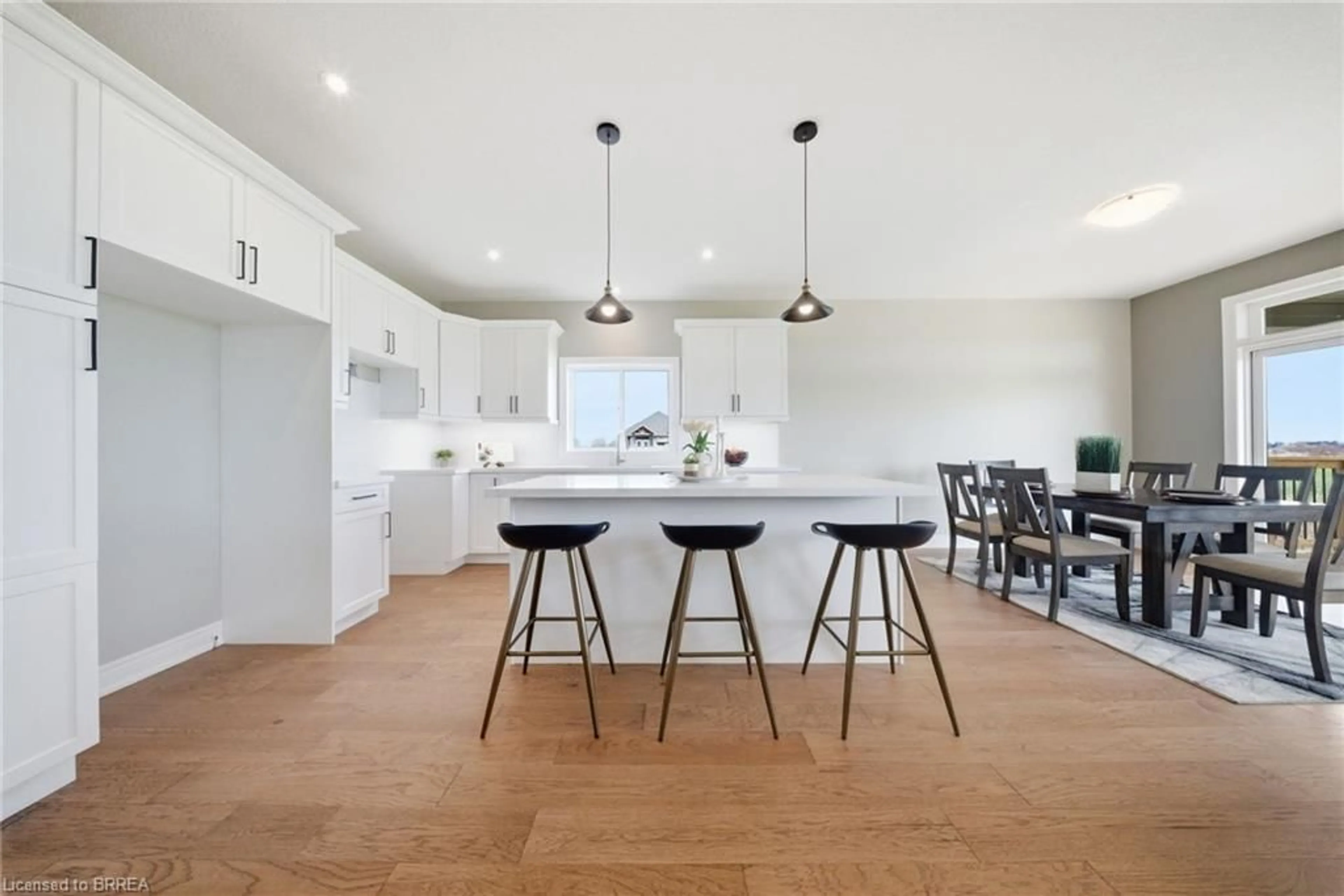 Open concept kitchen, unknown for 251 Lafayette St, Jarvis Ontario N0A 1J0