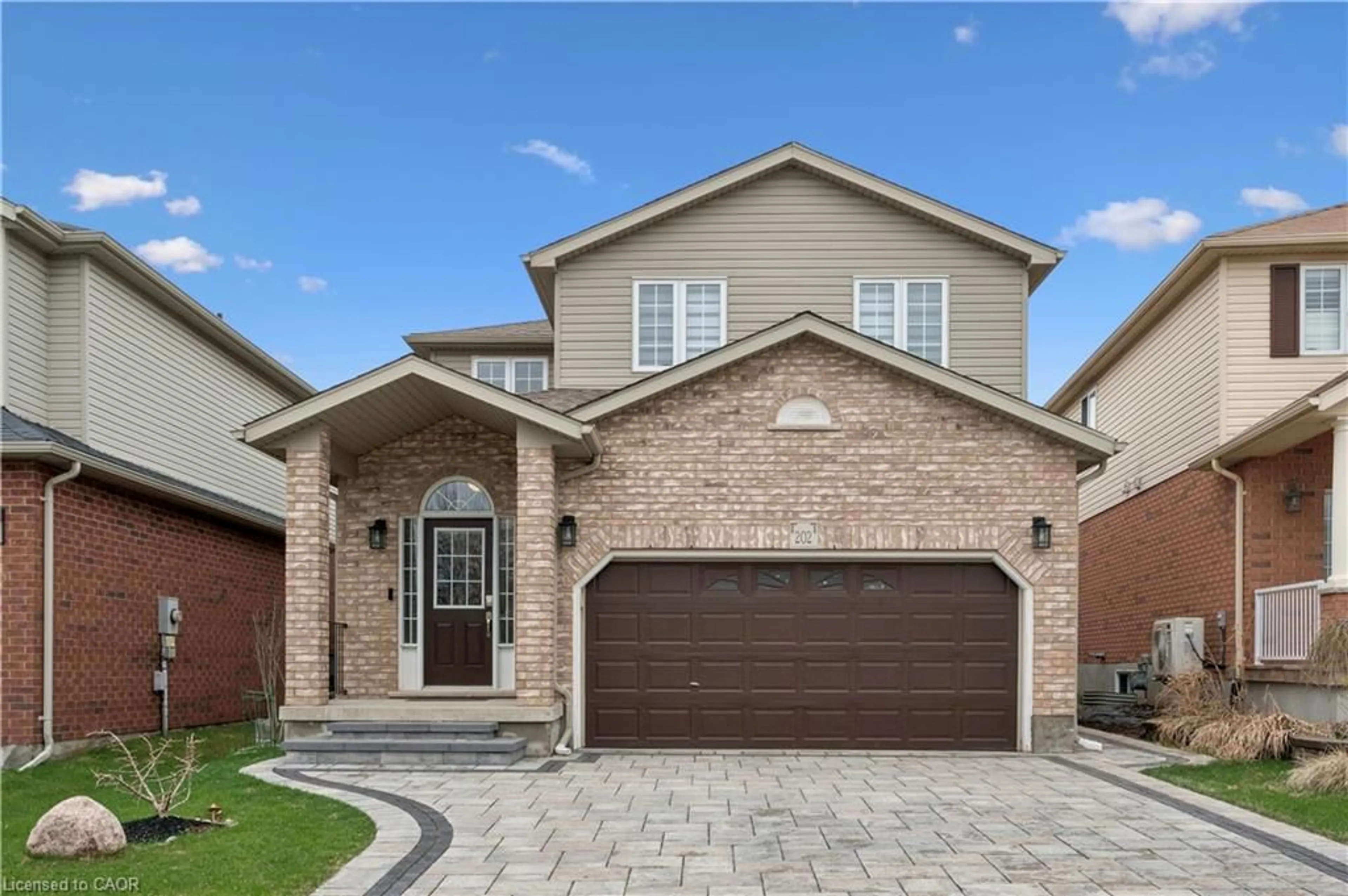 Home with brick exterior material, street for 202 Sleaford St, Waterloo Ontario N2J 4Z8