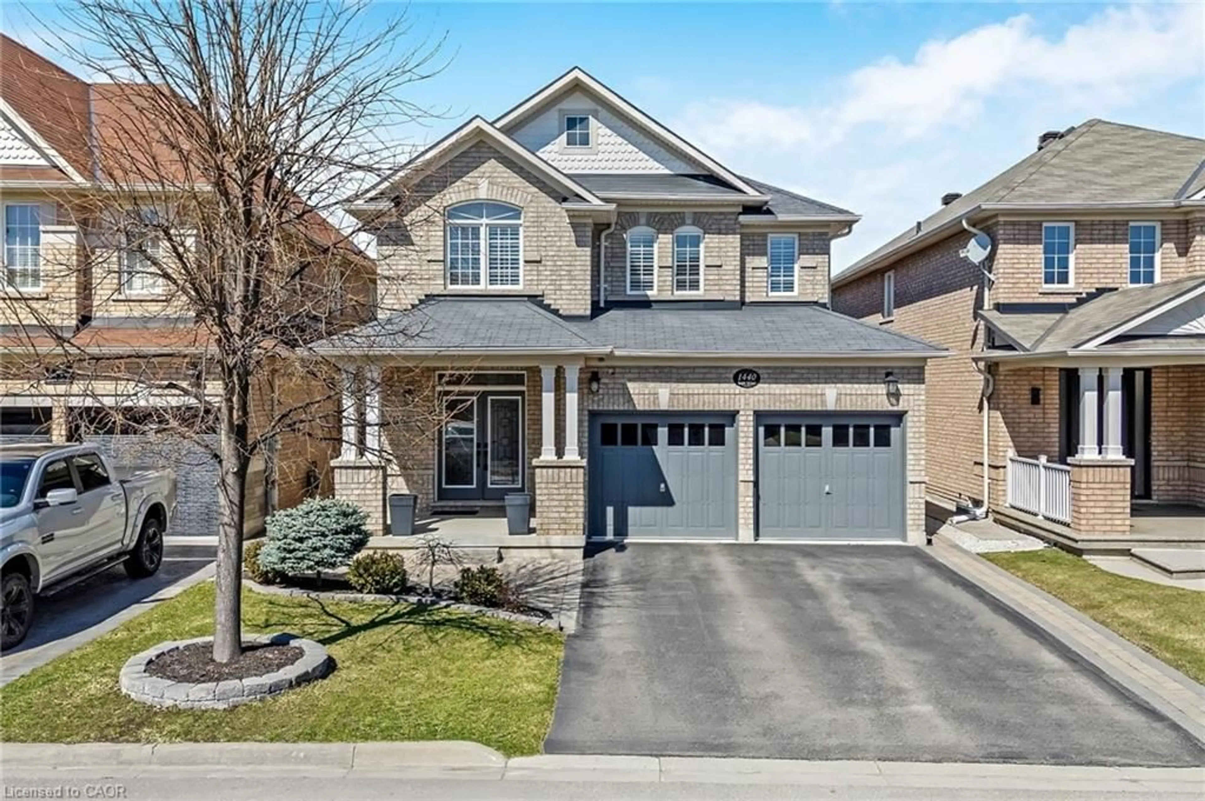 Home with brick exterior material, street for 1440 Rolph Terr, Milton Ontario L9T 7E1