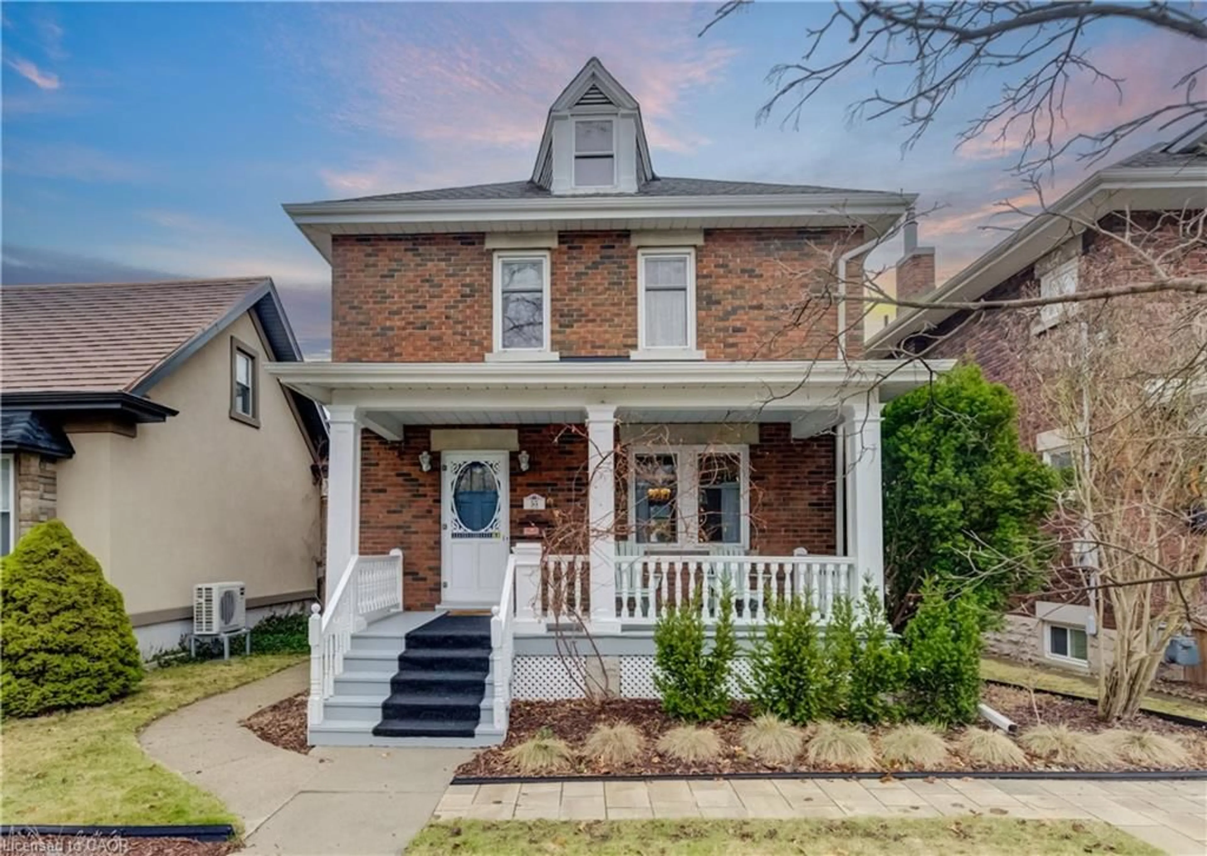 Home with brick exterior material, street for 55 Aberdeen Rd, Cambridge Ontario N1S 2X6