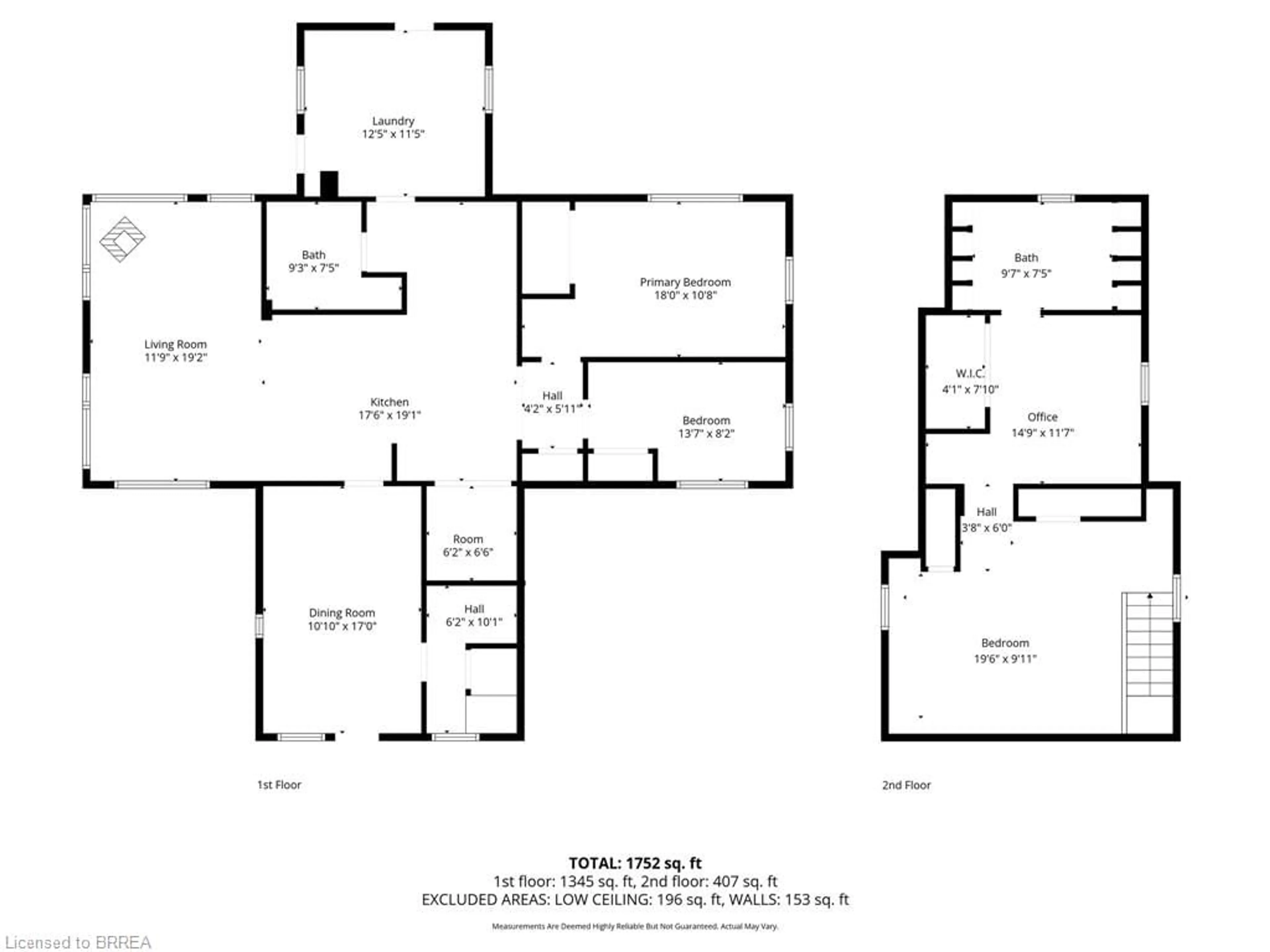 Floor plan for 401 Lynden Rd, Brantford Ontario N3T 5L8