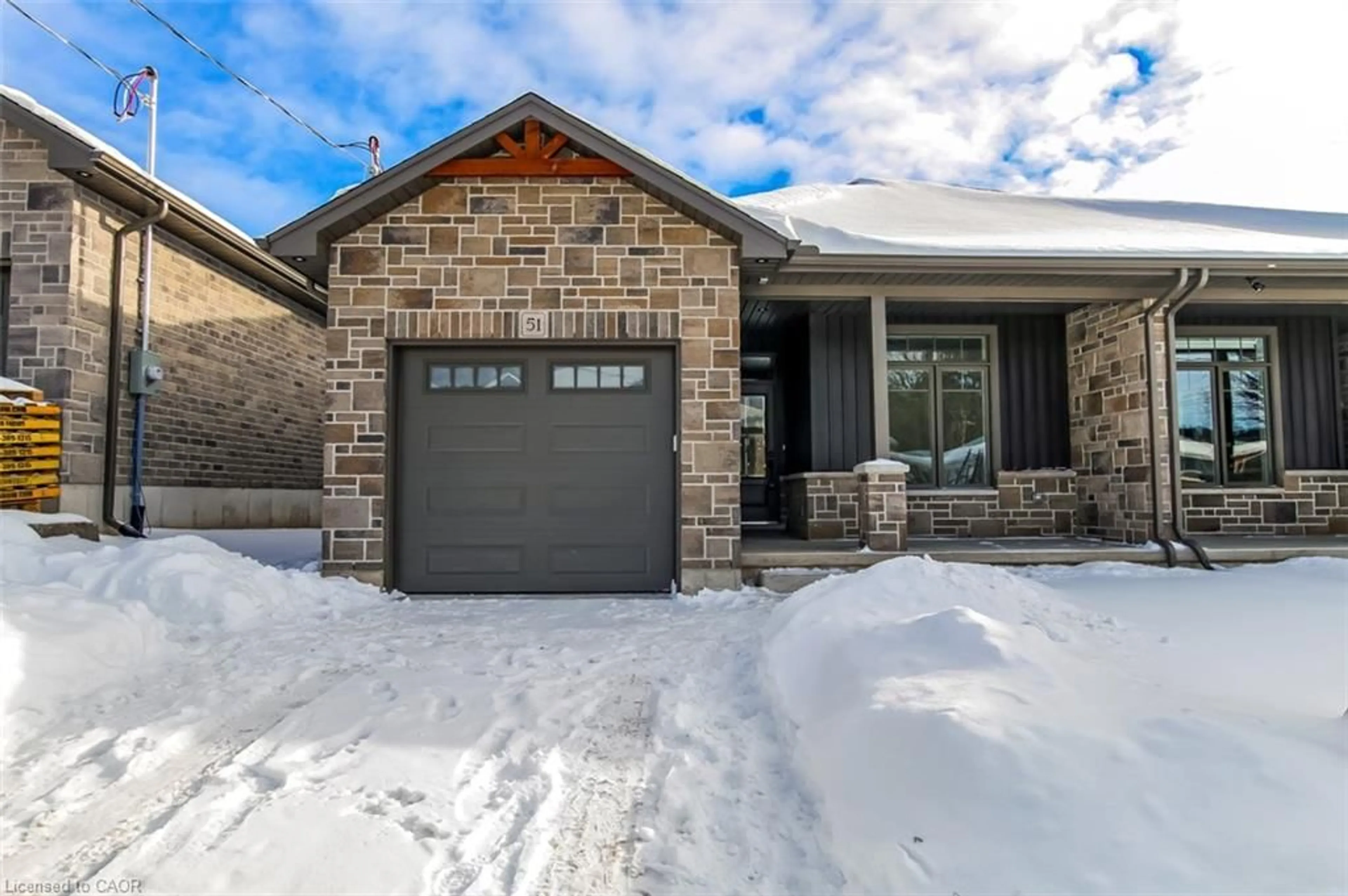 Home with brick exterior material, street for 51 Norfolk St, Waterford Ontario N0E 1Y0