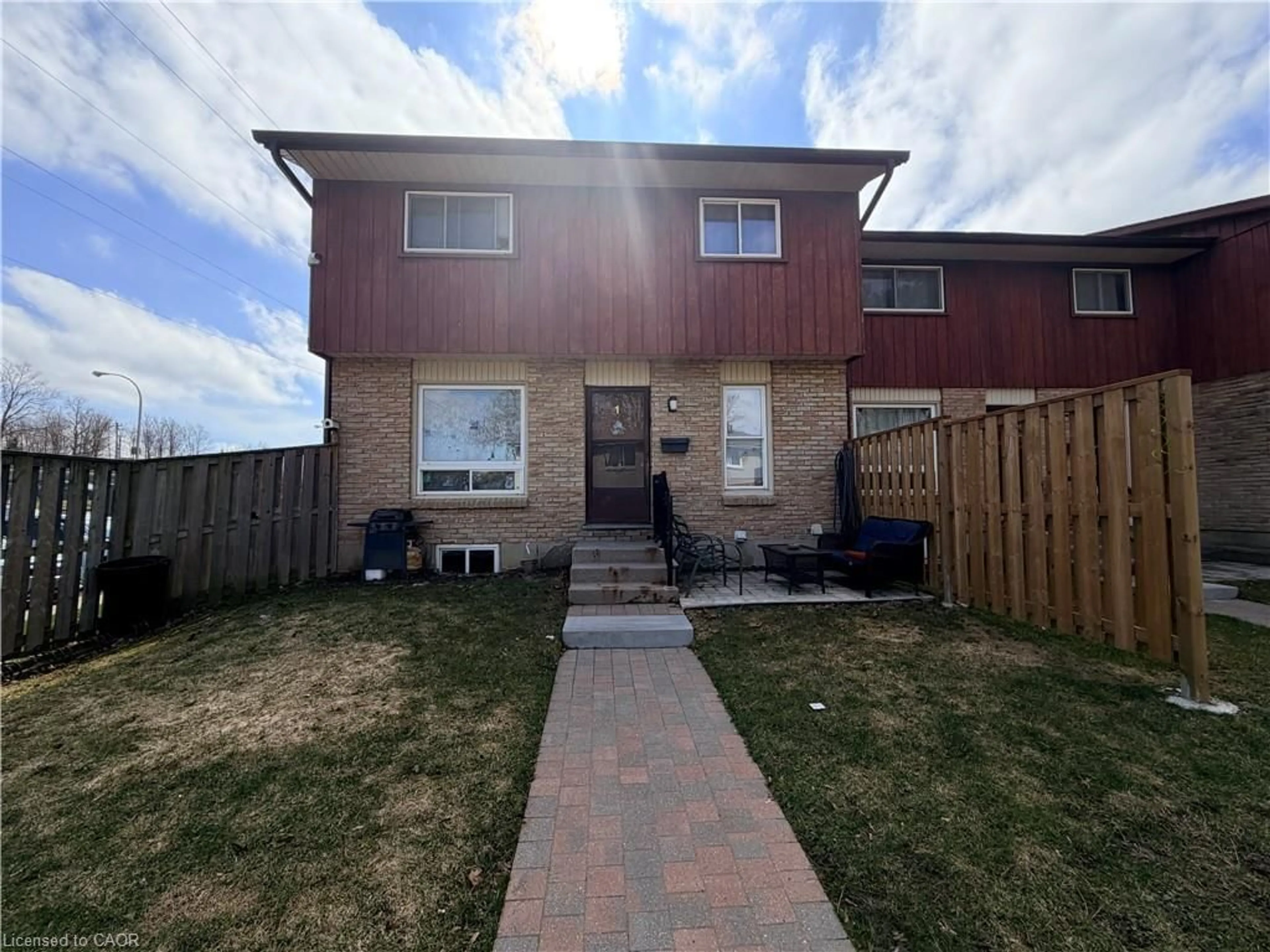 Home with brick exterior material, street for 249 Cedarbrae Ave #1, Waterloo Ontario N2L 4S8