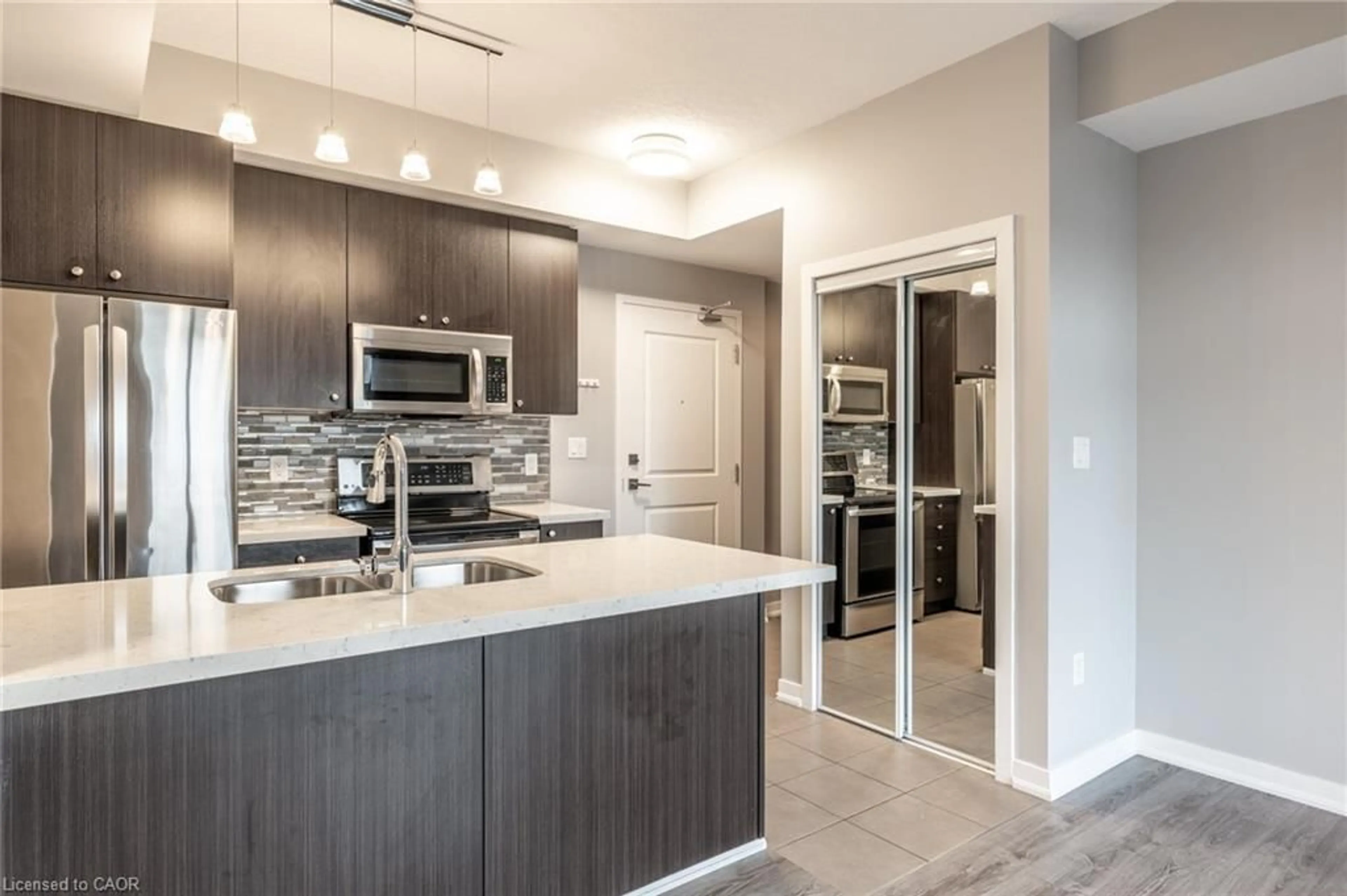 Open concept kitchen, unknown for 85 Robinson St #304, Hamilton Ontario L8P 0B9
