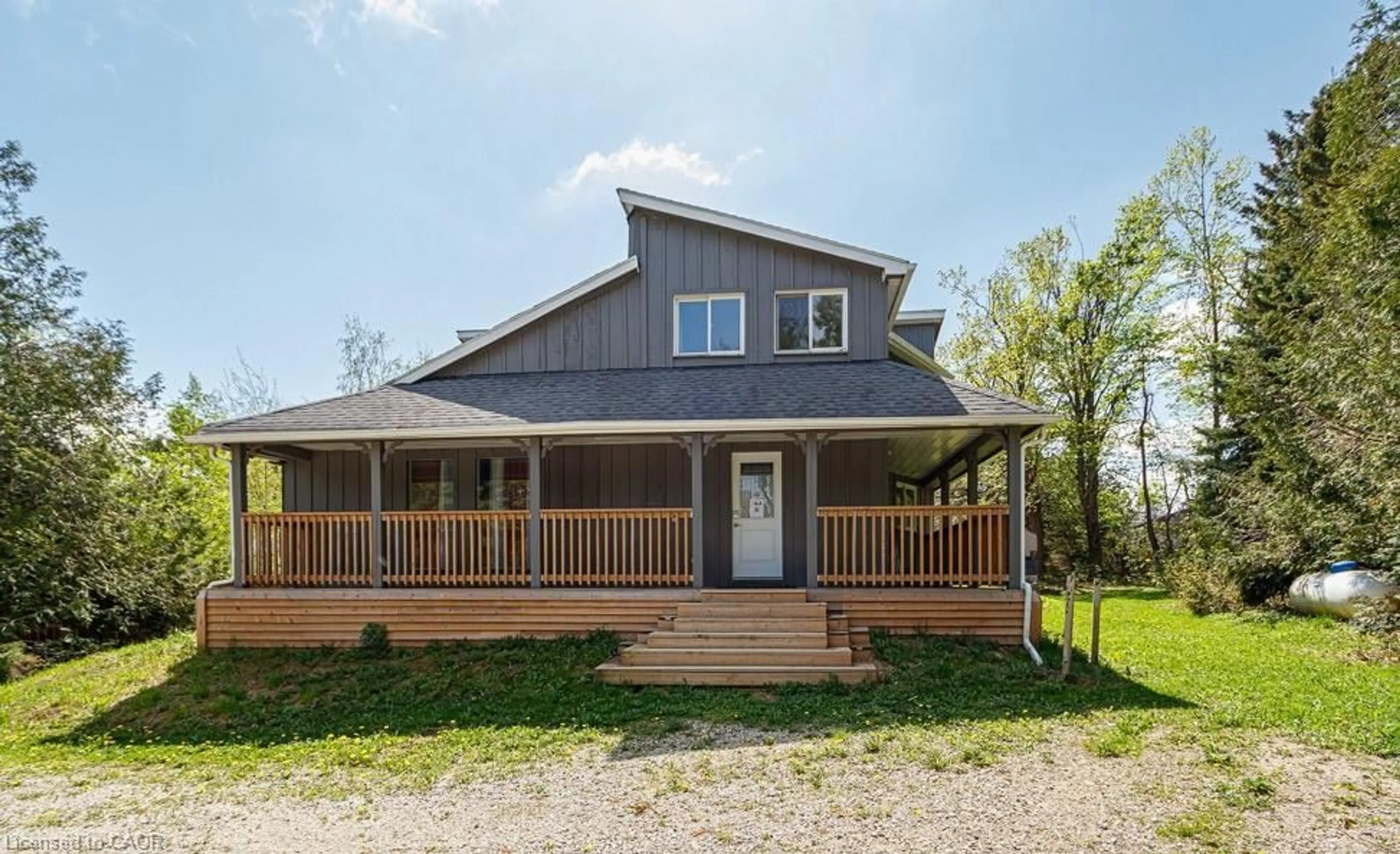 Home with vinyl exterior material, unknown for 112 Nordic Rd, Ravenna Ontario N0H 2E0