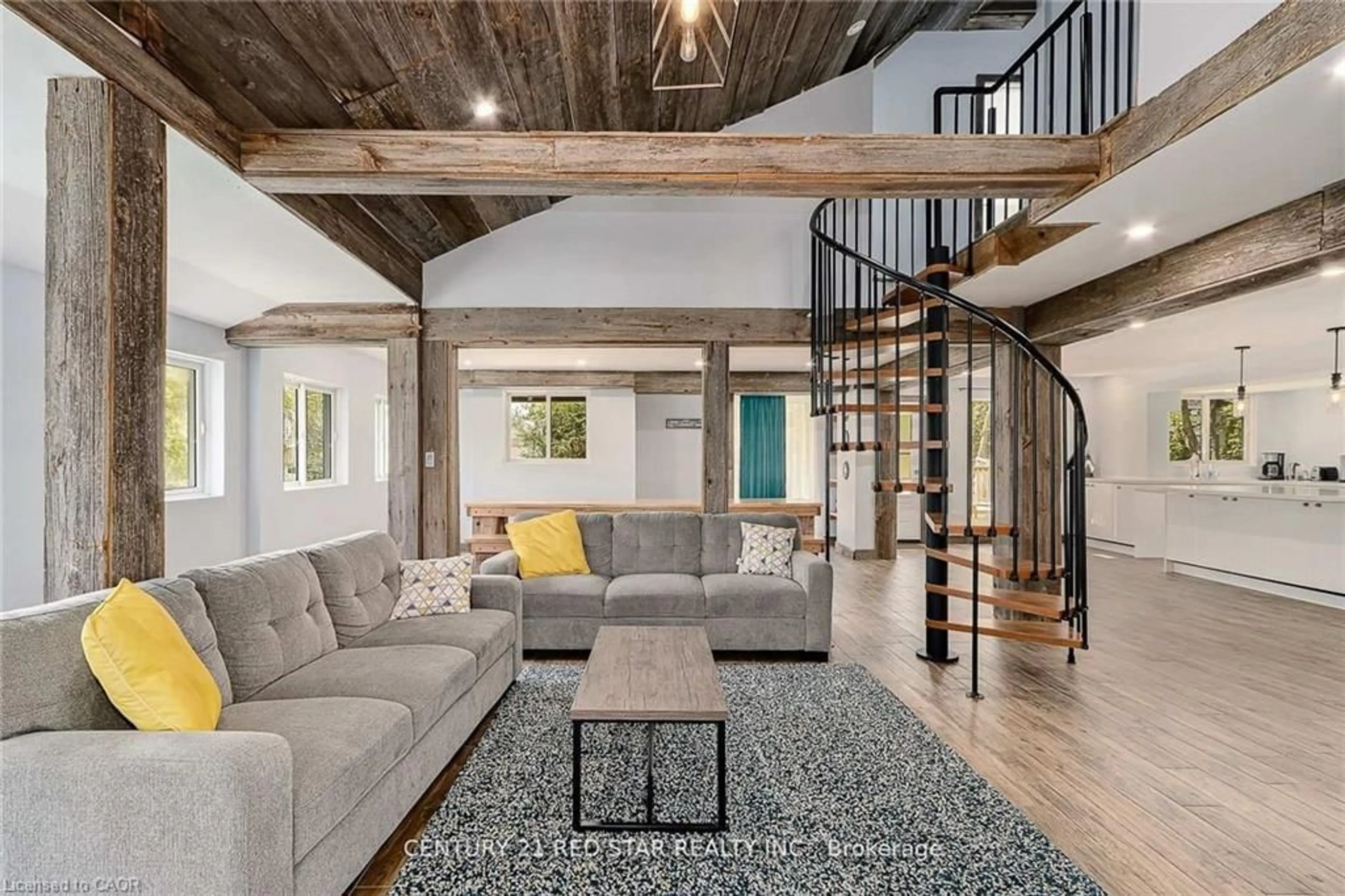 Living room with furniture, unknown for 112 Nordic Rd, Ravenna Ontario N0H 2E0