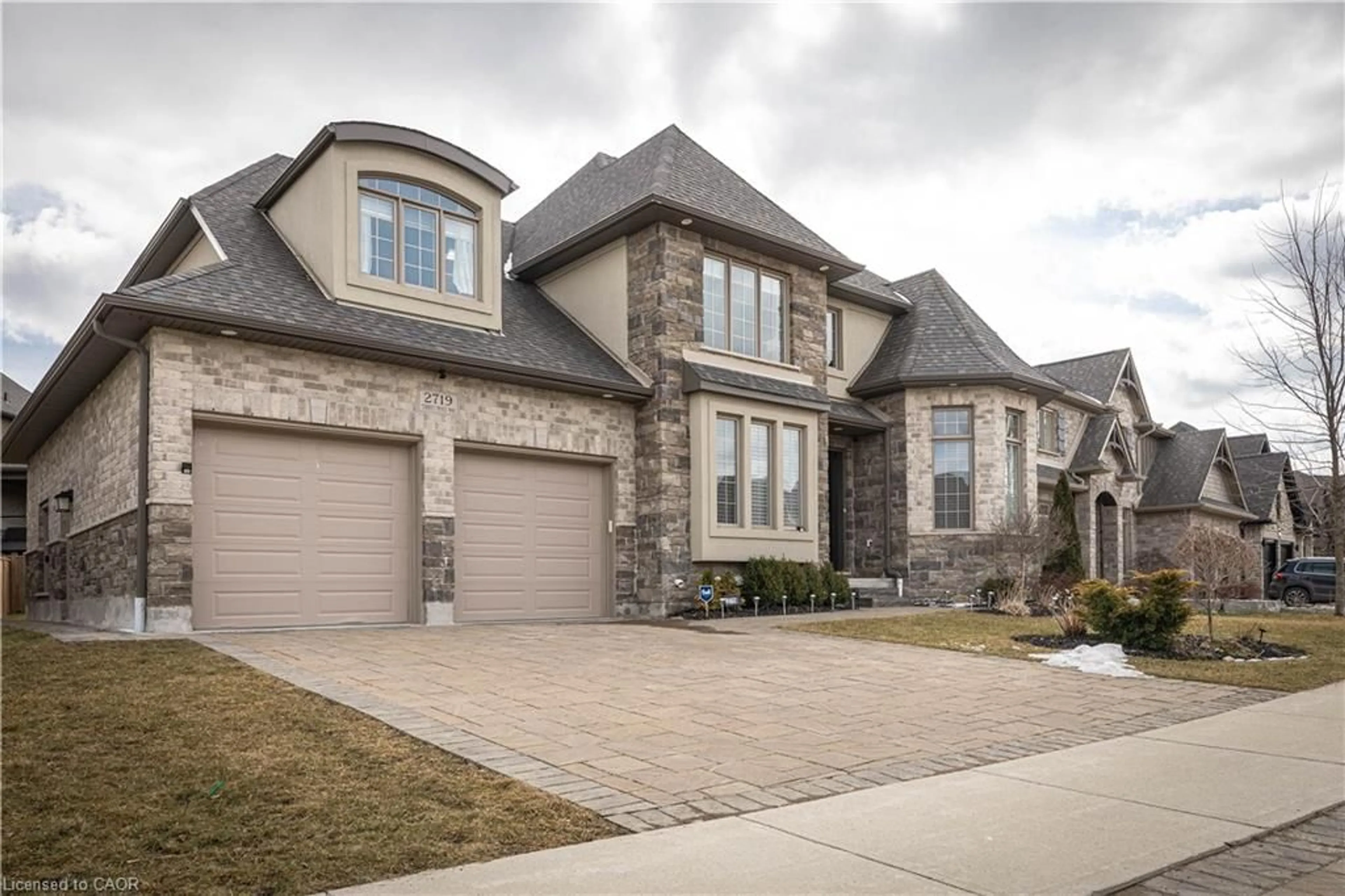 Home with brick exterior material, street for 2719 Torrey Pines Way, London Ontario N6G 0K5