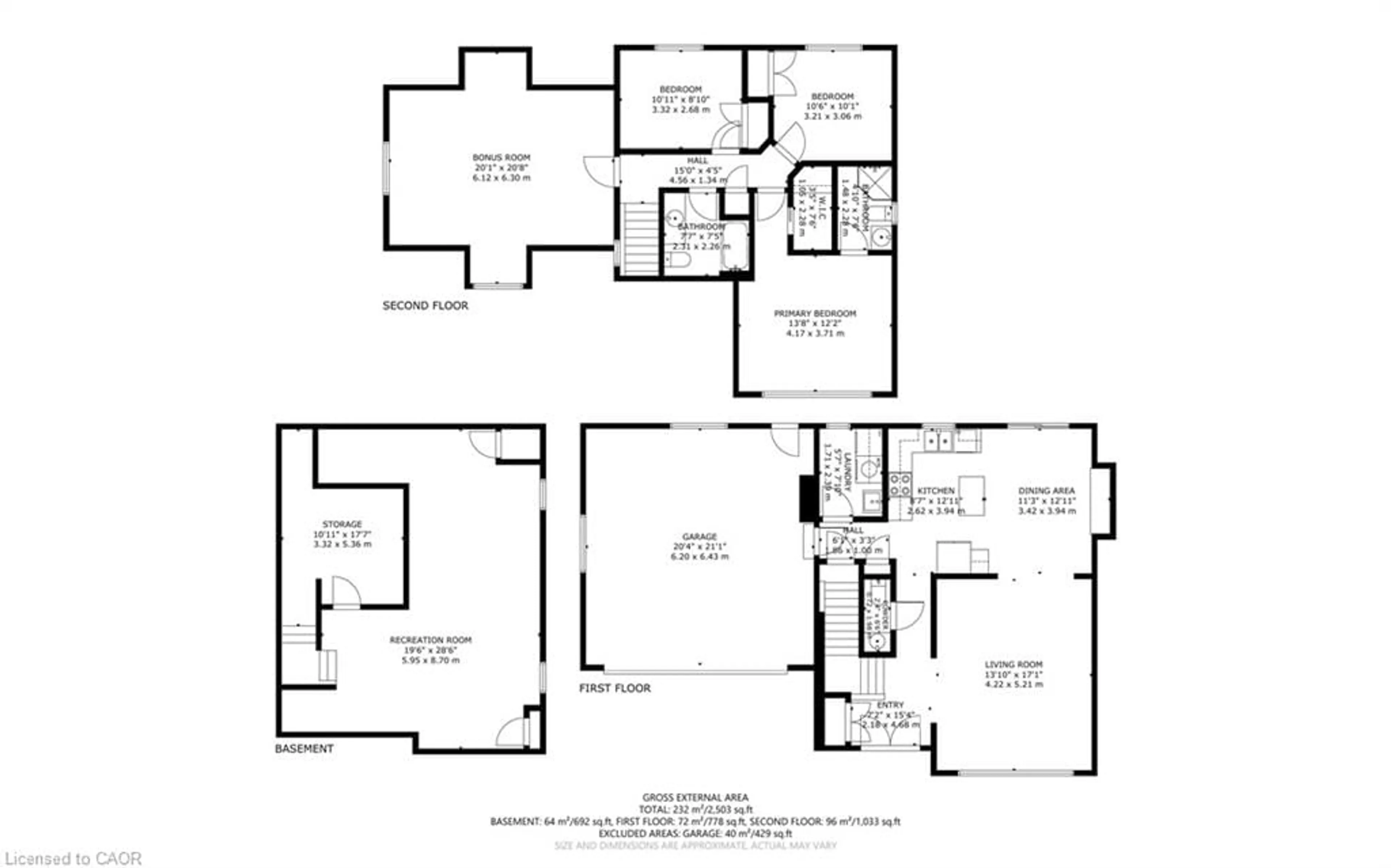 Floor plan for 6 Las Rd, Smithville Ontario L0R 2A0