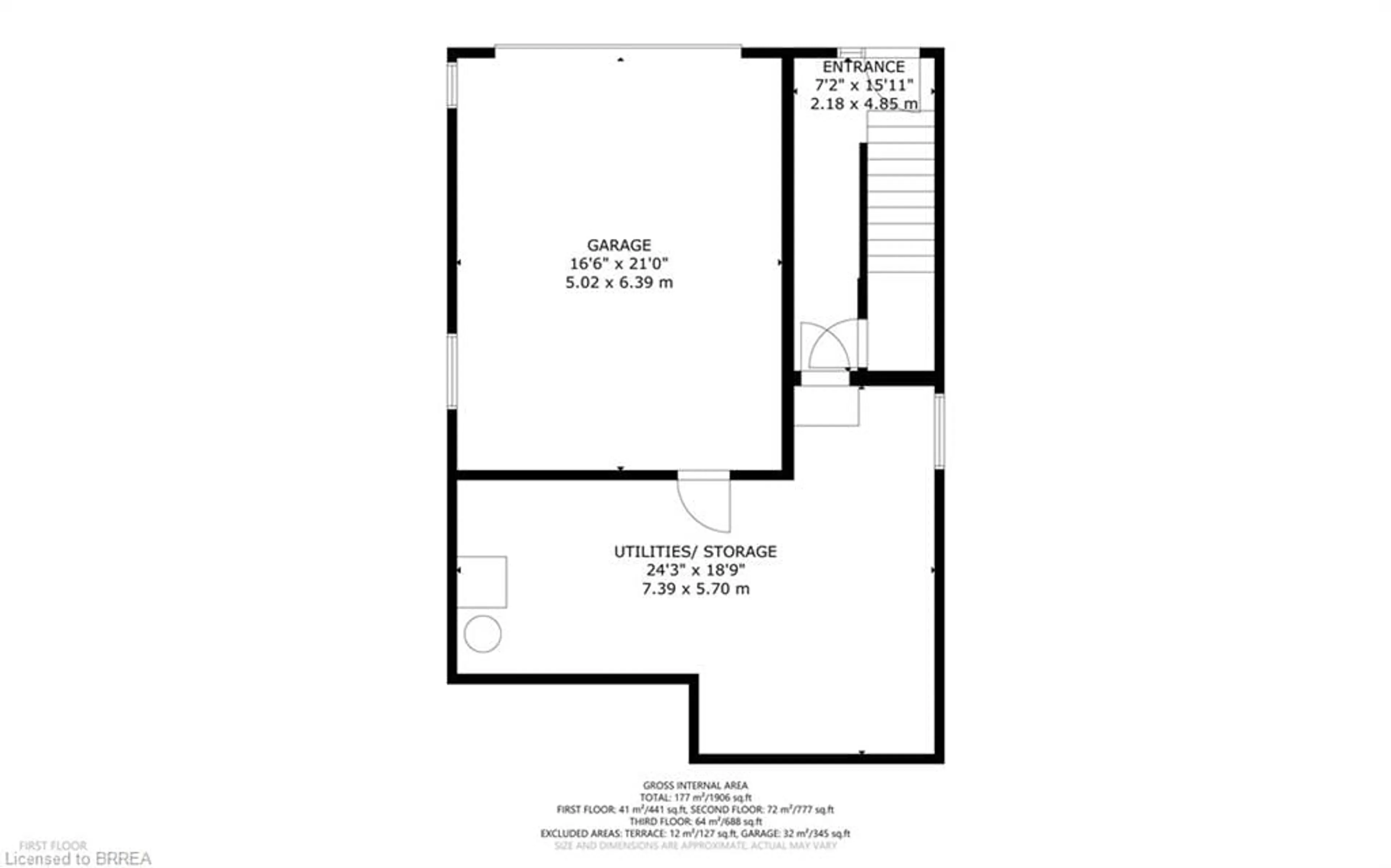 Floor plan for 50 Grand St, Port Dover Ontario N0A 1N7