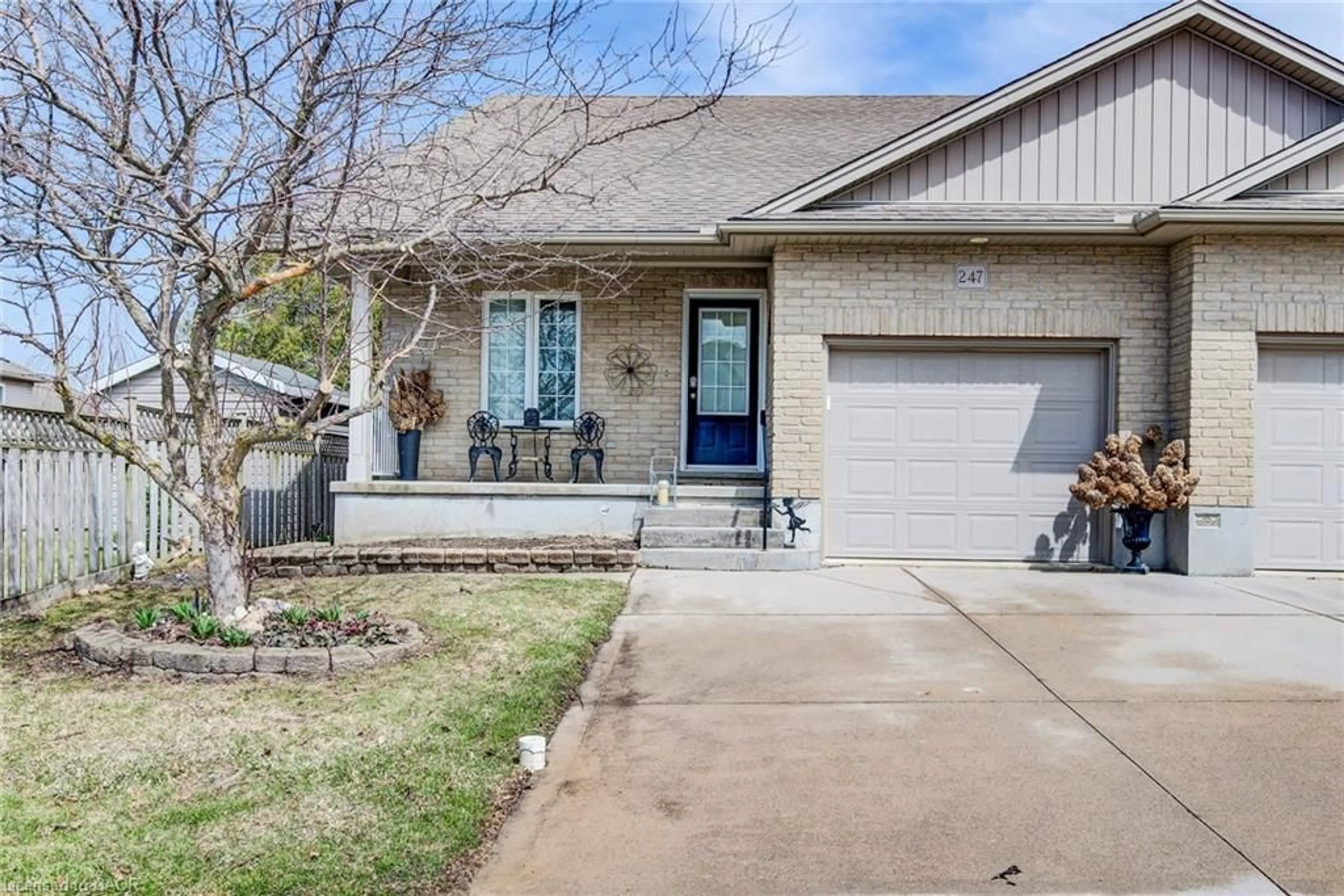 Home with brick exterior material, street for 247 Armstrong St, Listowel Ontario N4W 3V8