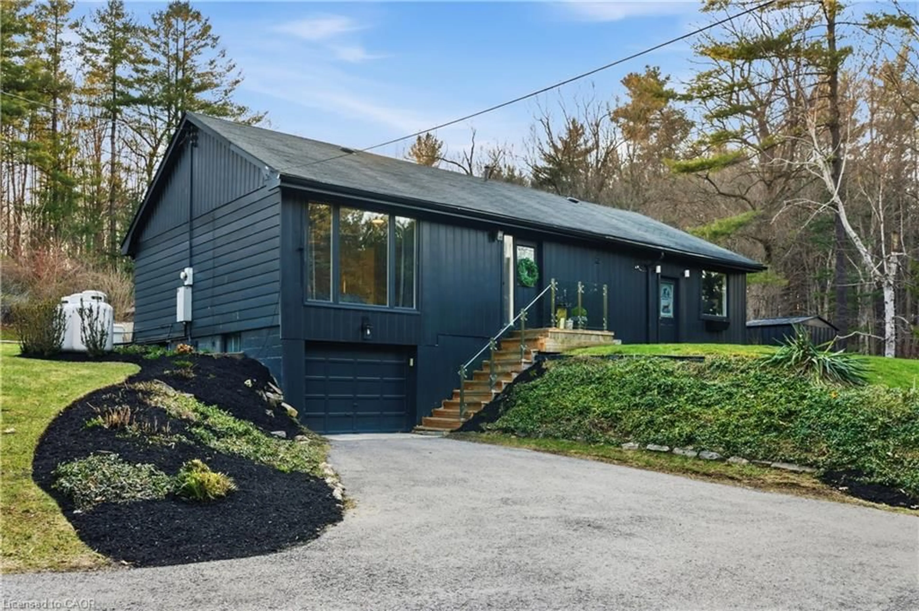 Home with vinyl exterior material, street for 6092 Cedar Springs Rd, Burlington Ontario L7P 0C3