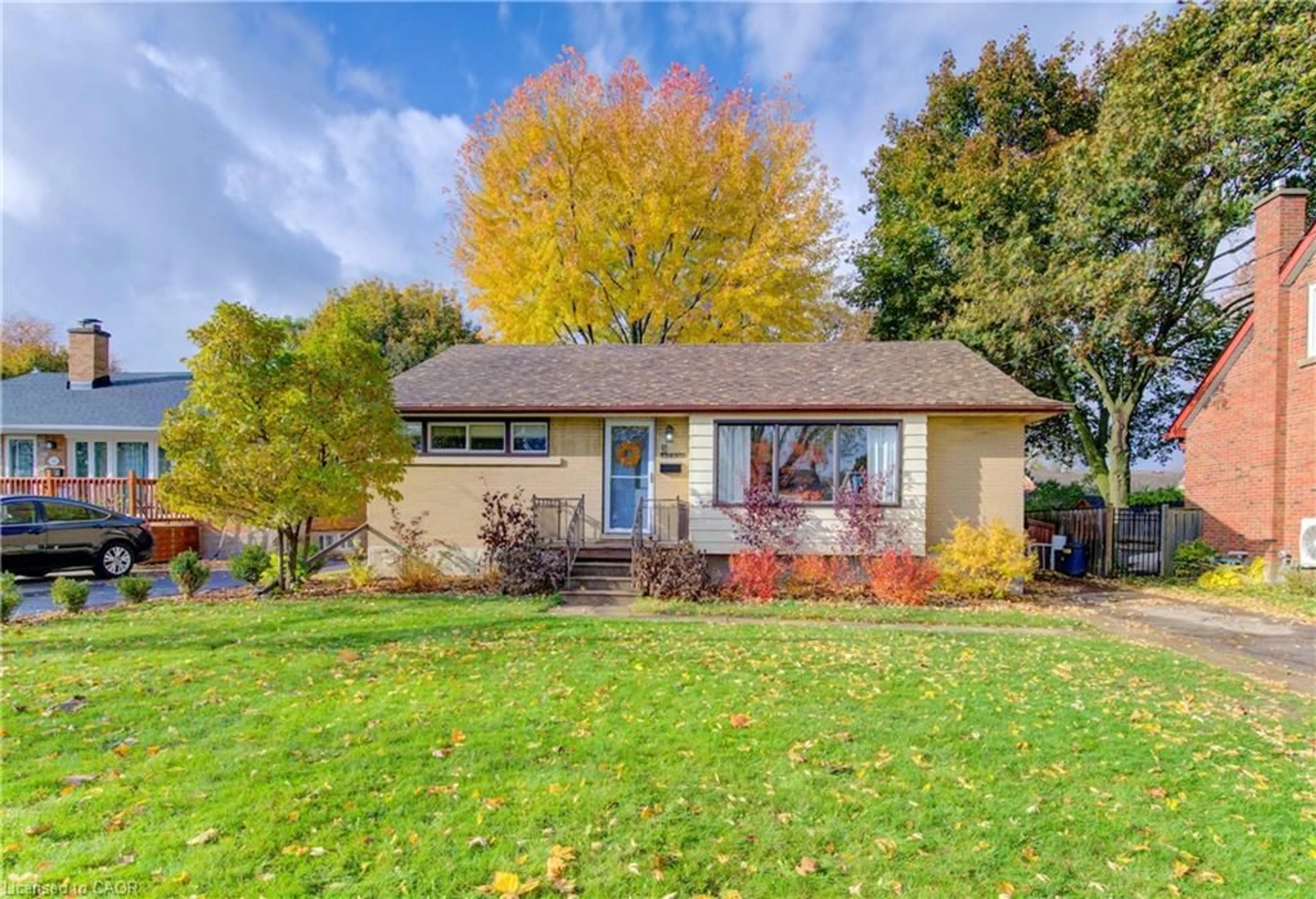 Home with brick exterior material, street for 50 Edinburgh Rd, Kitchener Ontario N2B 1M5