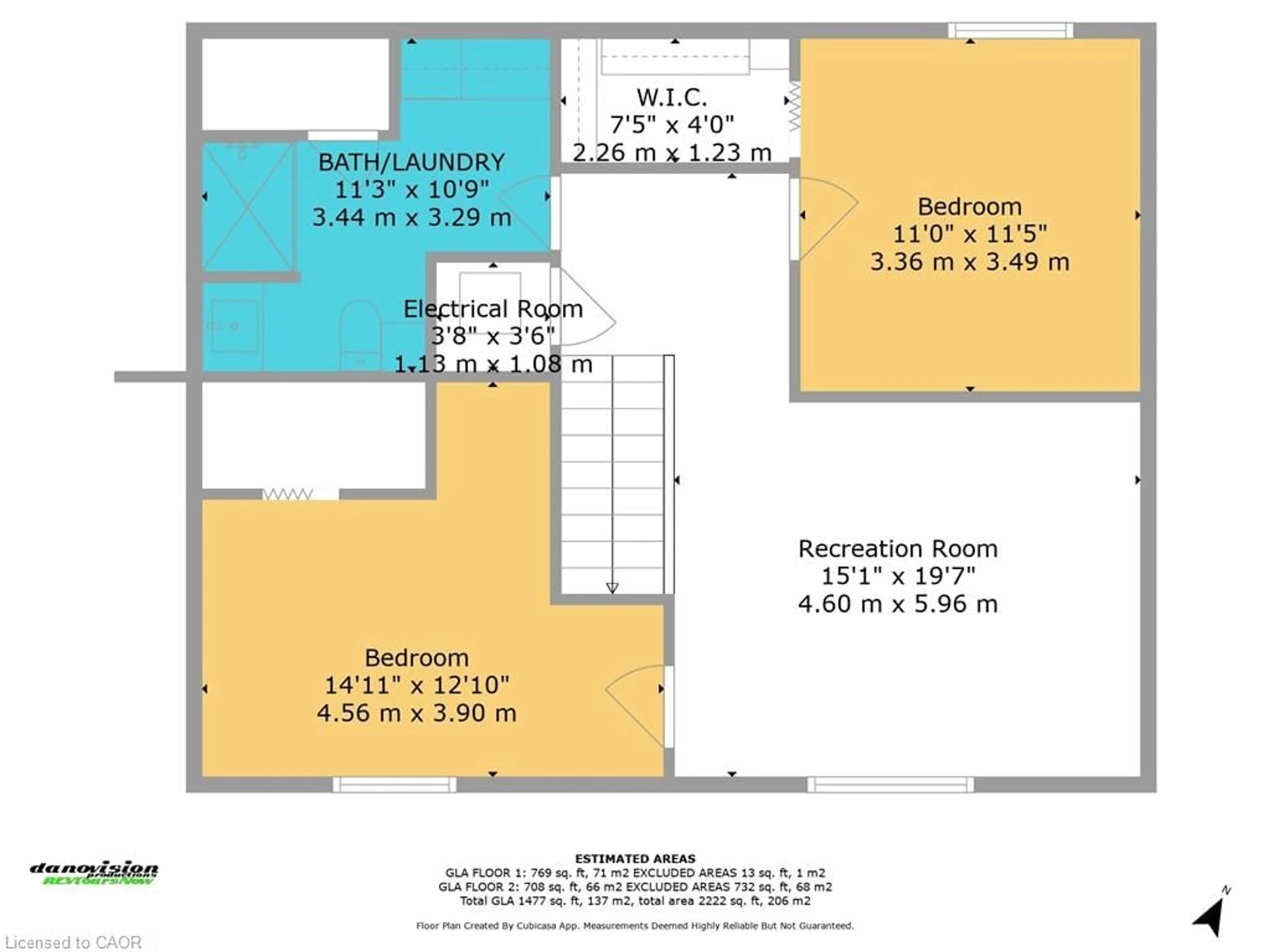 Floor plan for 525 Ryerse Blvd, Port Ryerse Ontario N3Y 4K2