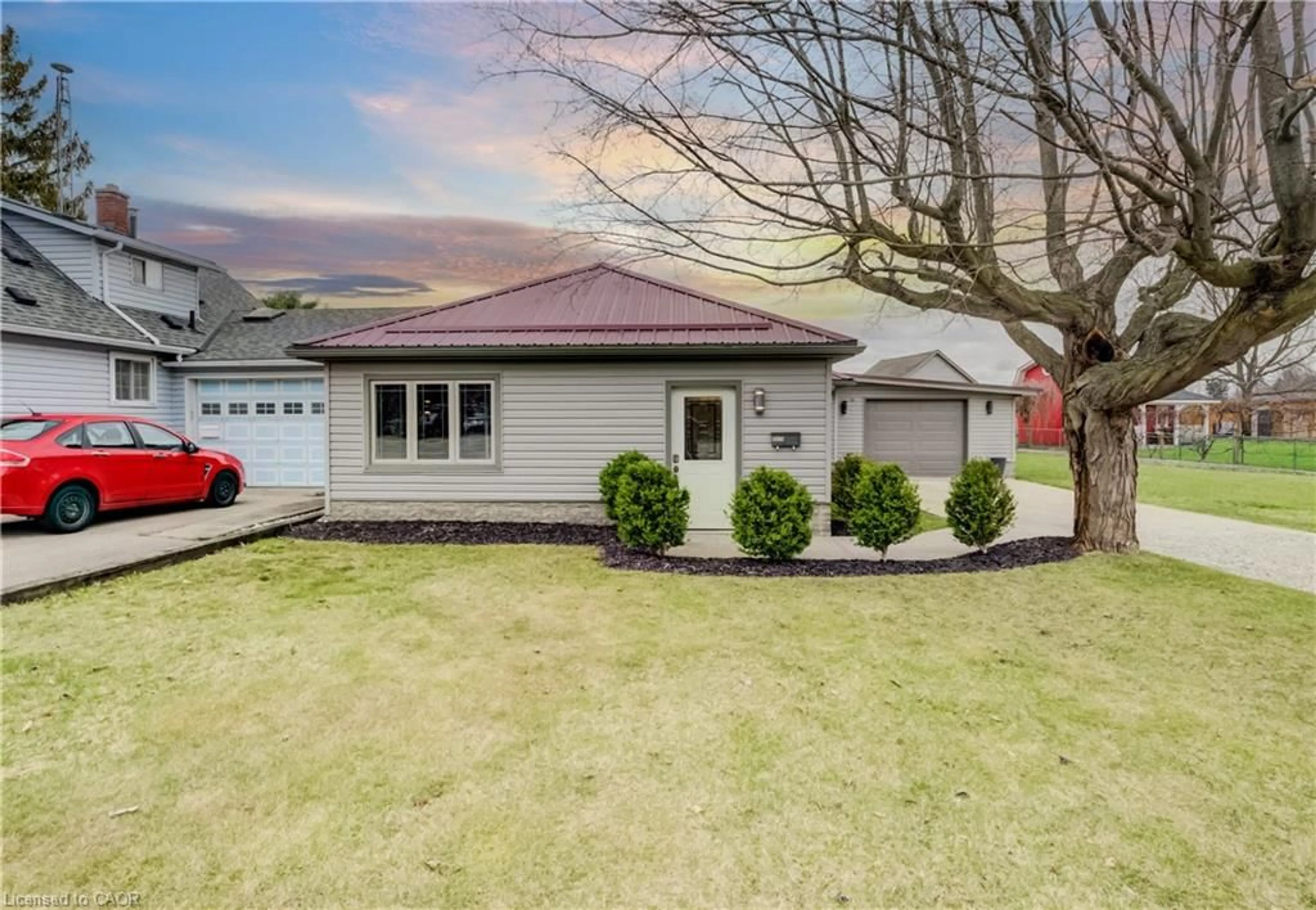 A pic from outside/outdoor area/front of a property/back of a property/a pic from drone, street for 9028 Plank Rd, Straffordville Ontario N0J 1Y0