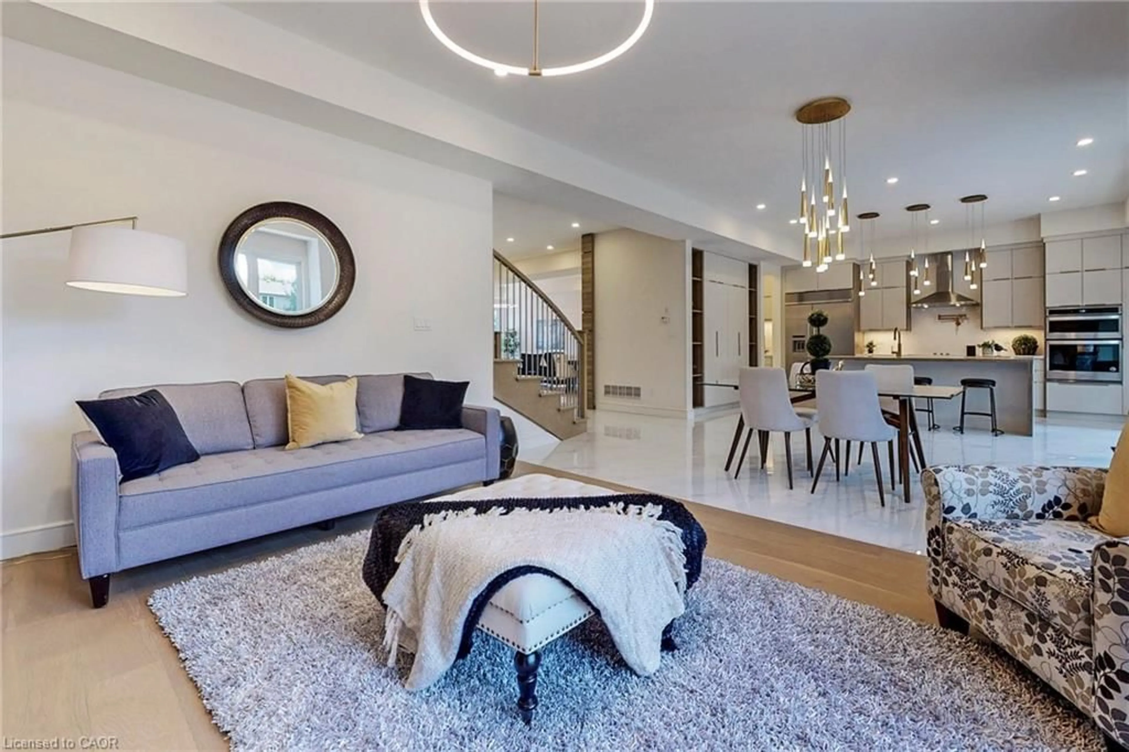 Living room with furniture, unknown for 49 Roselawn Ave, Ancaster Ontario L9G 2H9