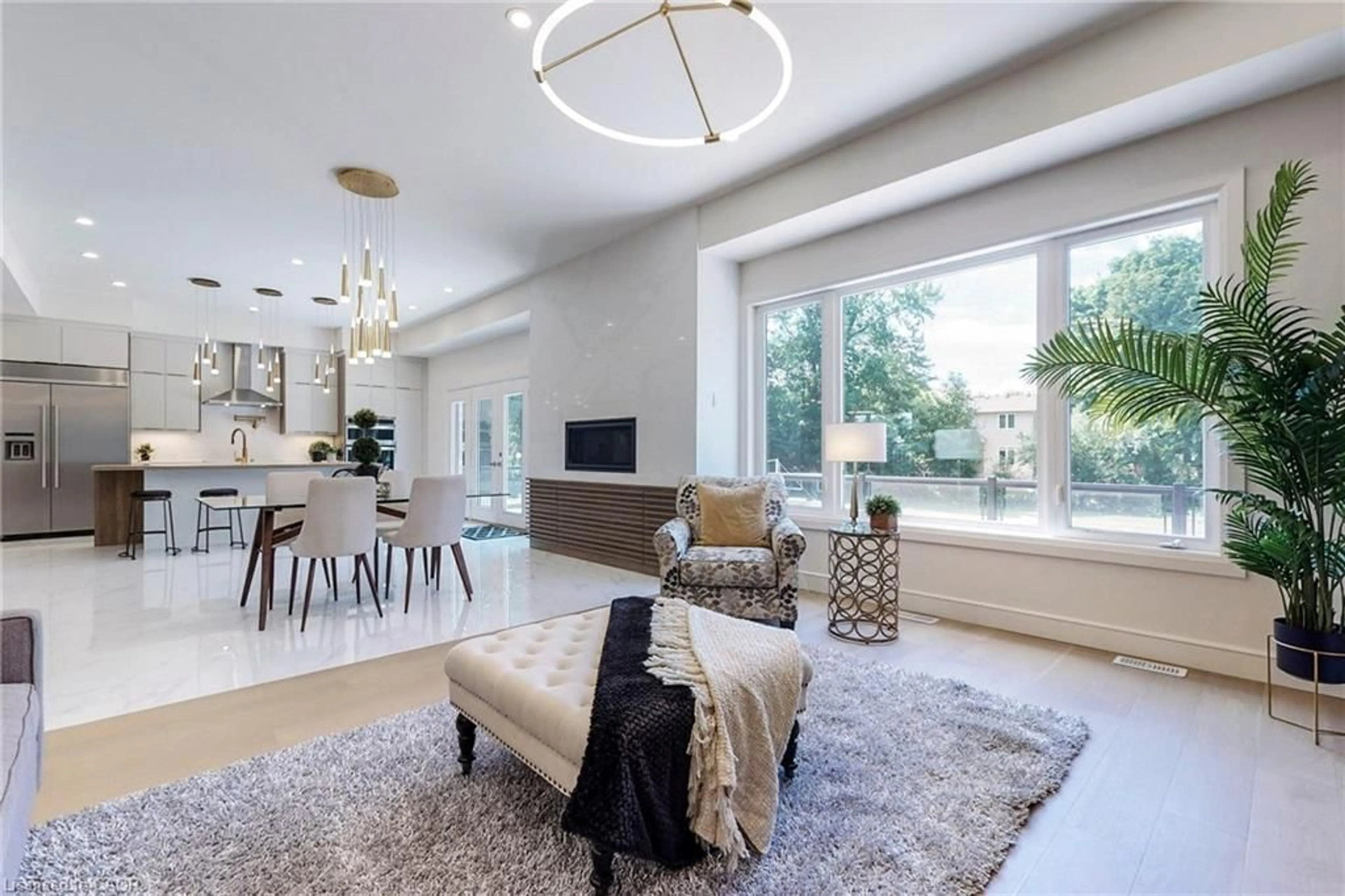 Living room with furniture, unknown for 49 Roselawn Ave, Ancaster Ontario L9G 2H9