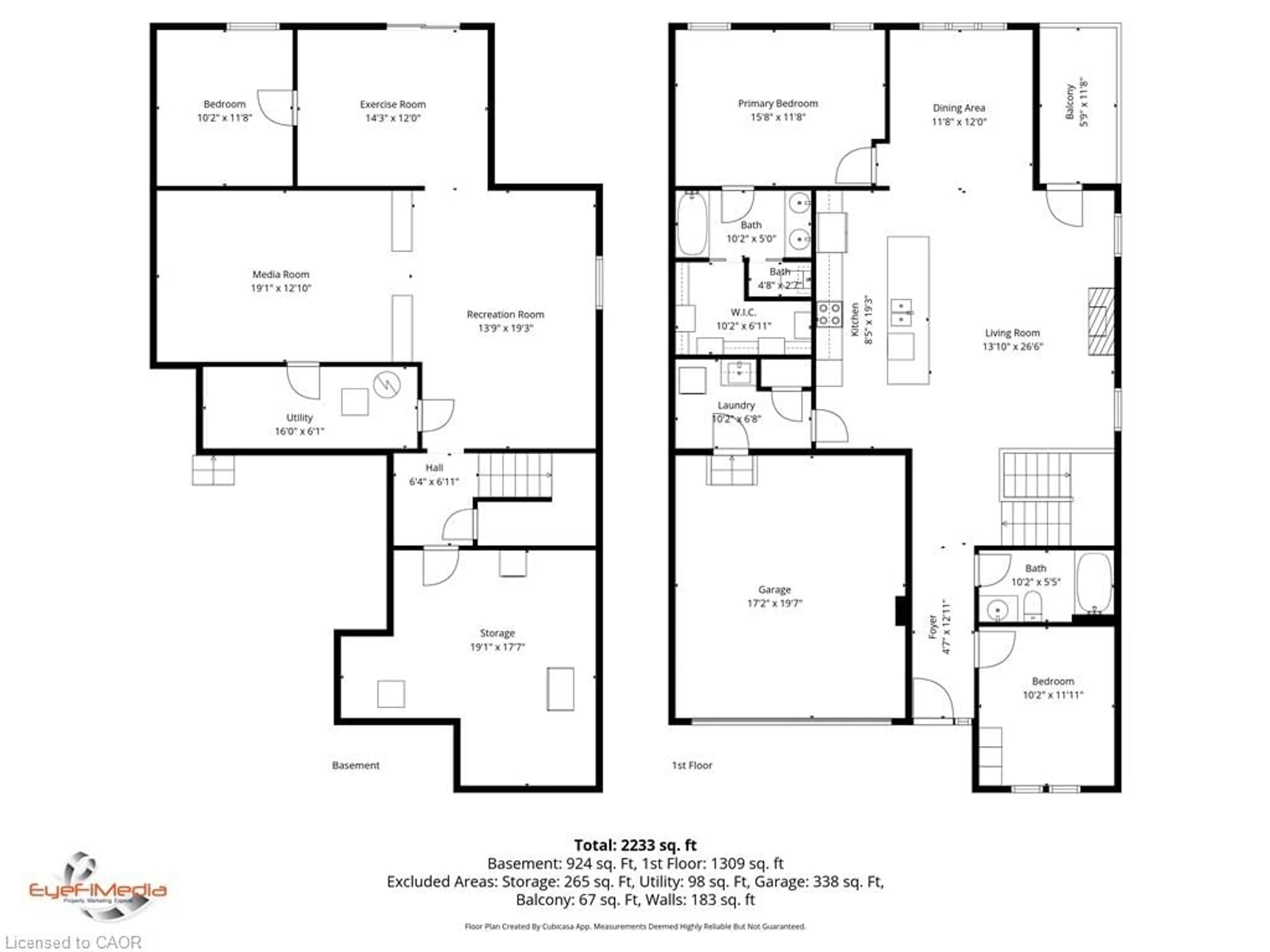 Floor plan for 324 Fairway Rd, Woodstock Ontario N4T 0A4