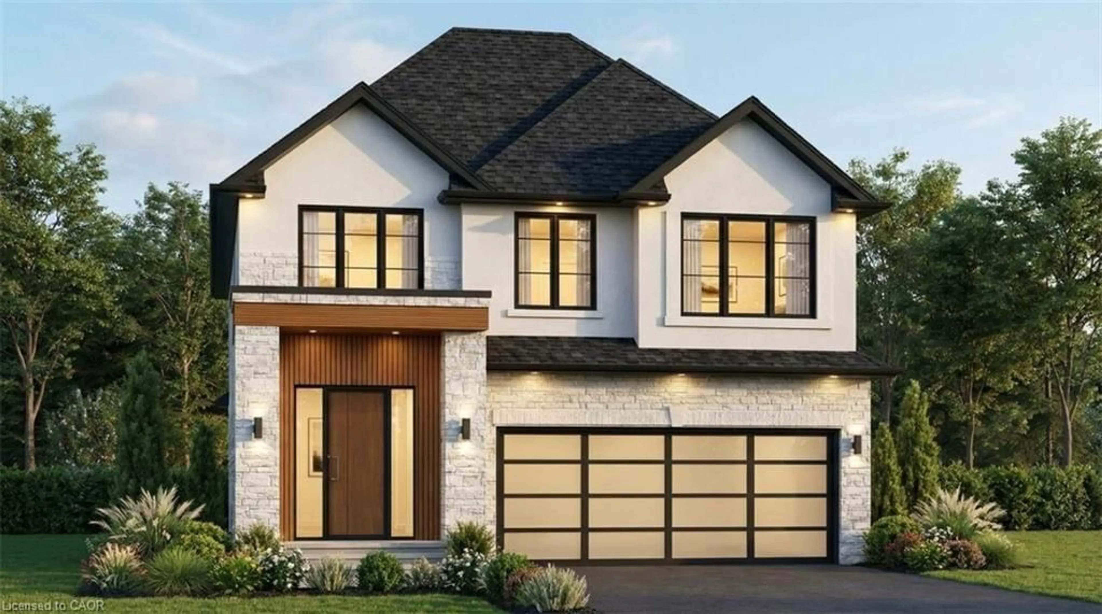 Home with brick exterior material, street for LOT 3 Mentino Cres, Hamilton Ontario L8W 1C7