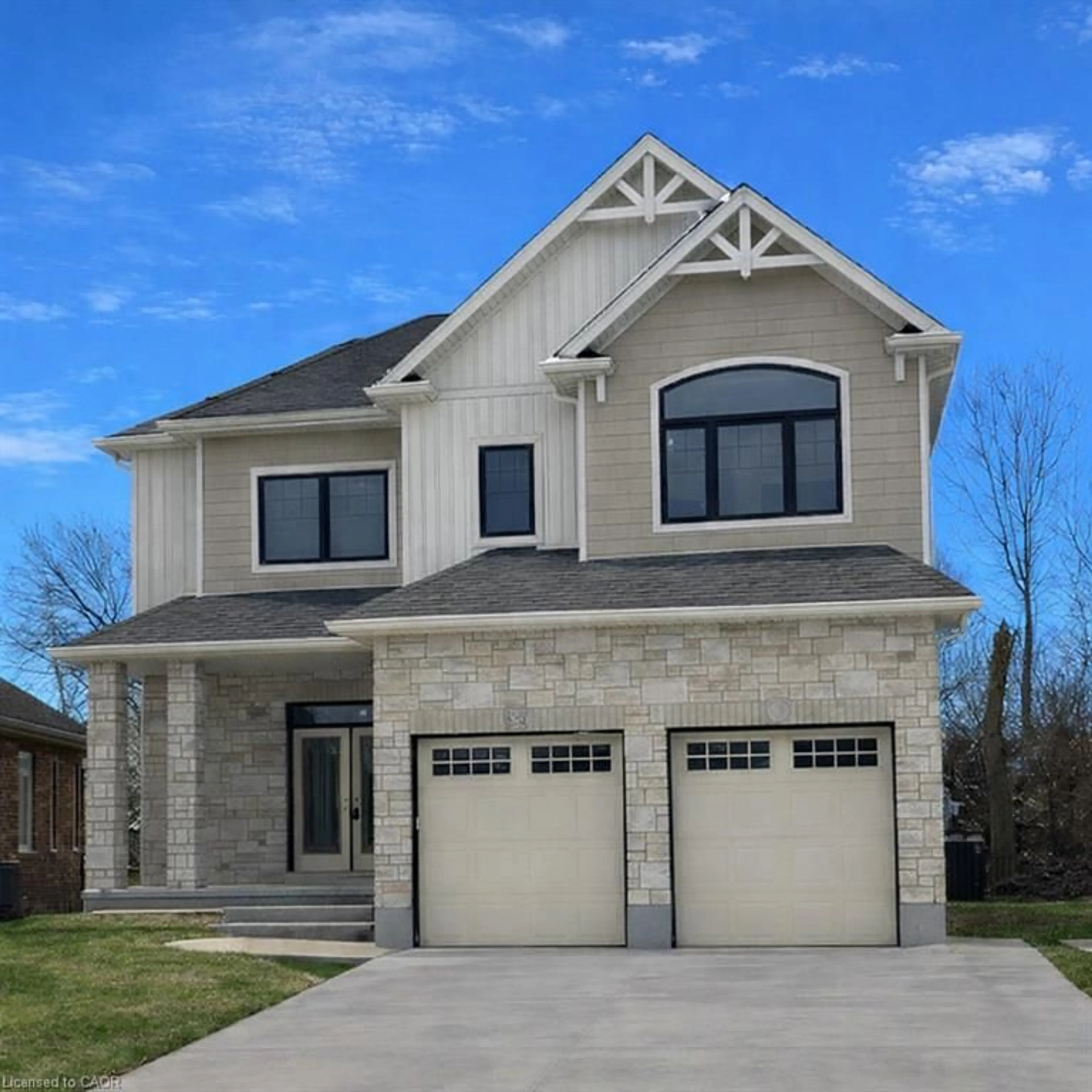 Home with brick exterior material, street for 1248 Caen Ave, Woodstock Ontario N4T 0G3