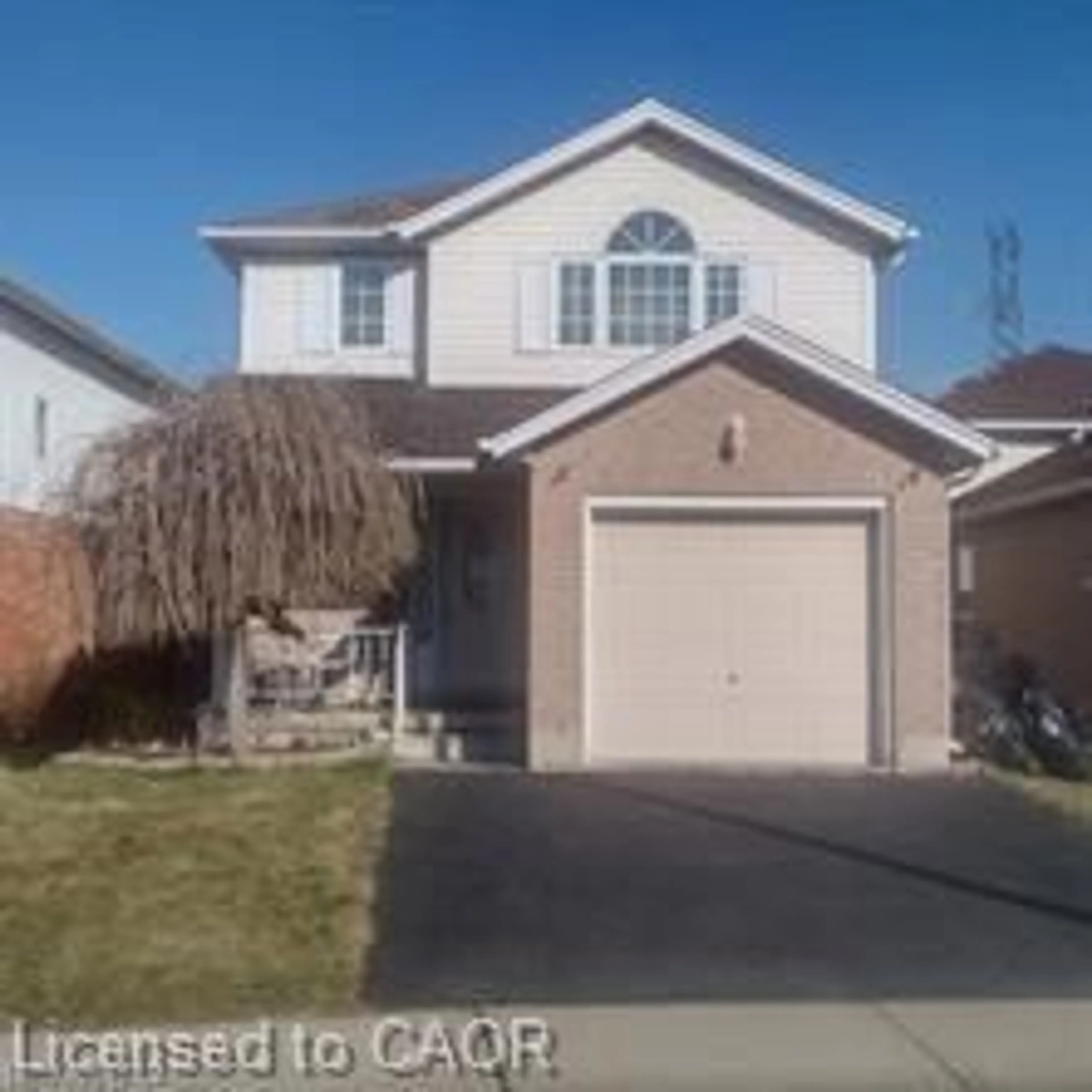 Home with vinyl exterior material, street for 230 Grey Fox Dr, Kitchener Ontario N2E 3N4