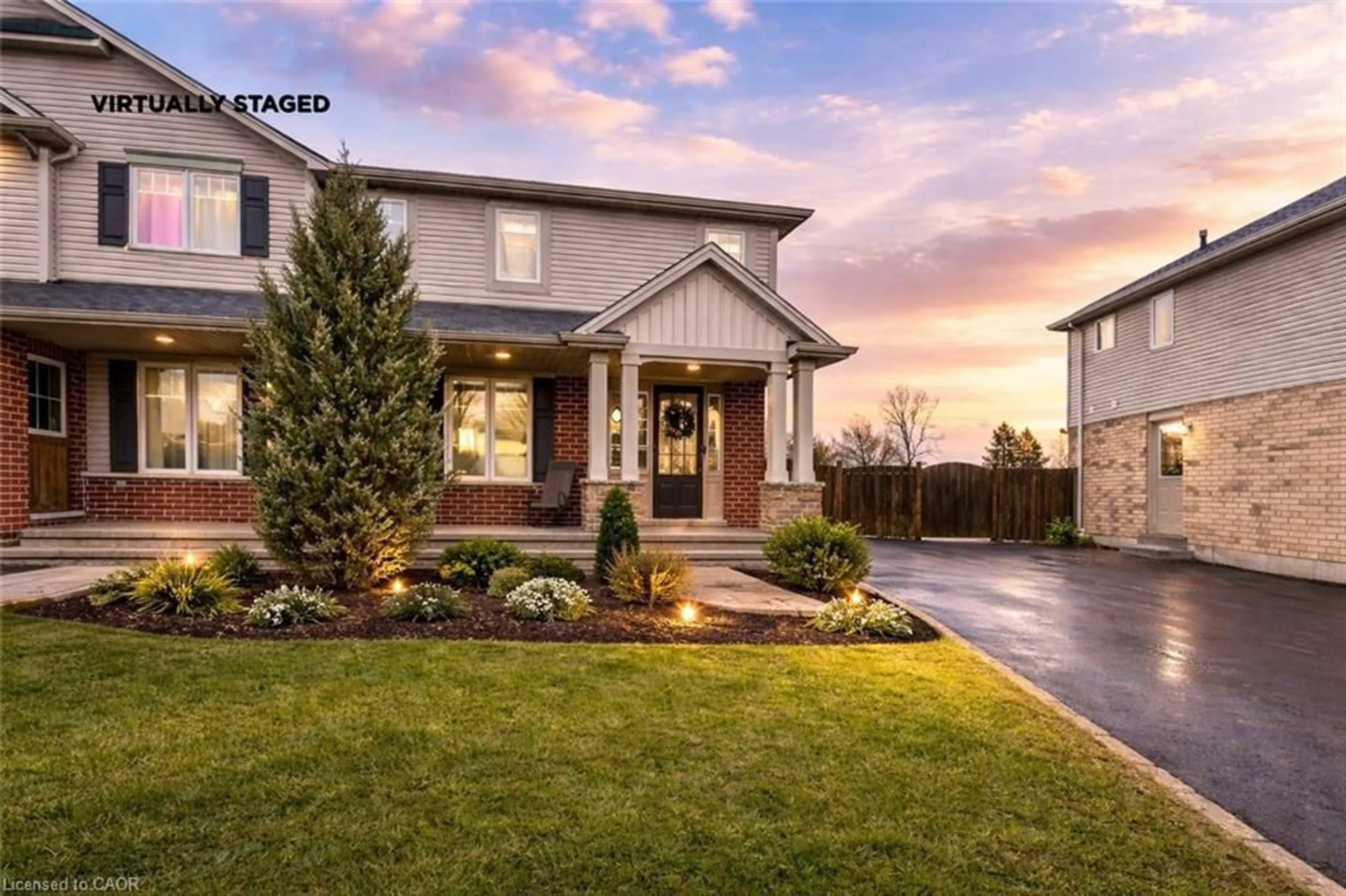 Home with brick exterior material, street for 24 Coleman Crt, St. Thomas Ontario N5R 0A5