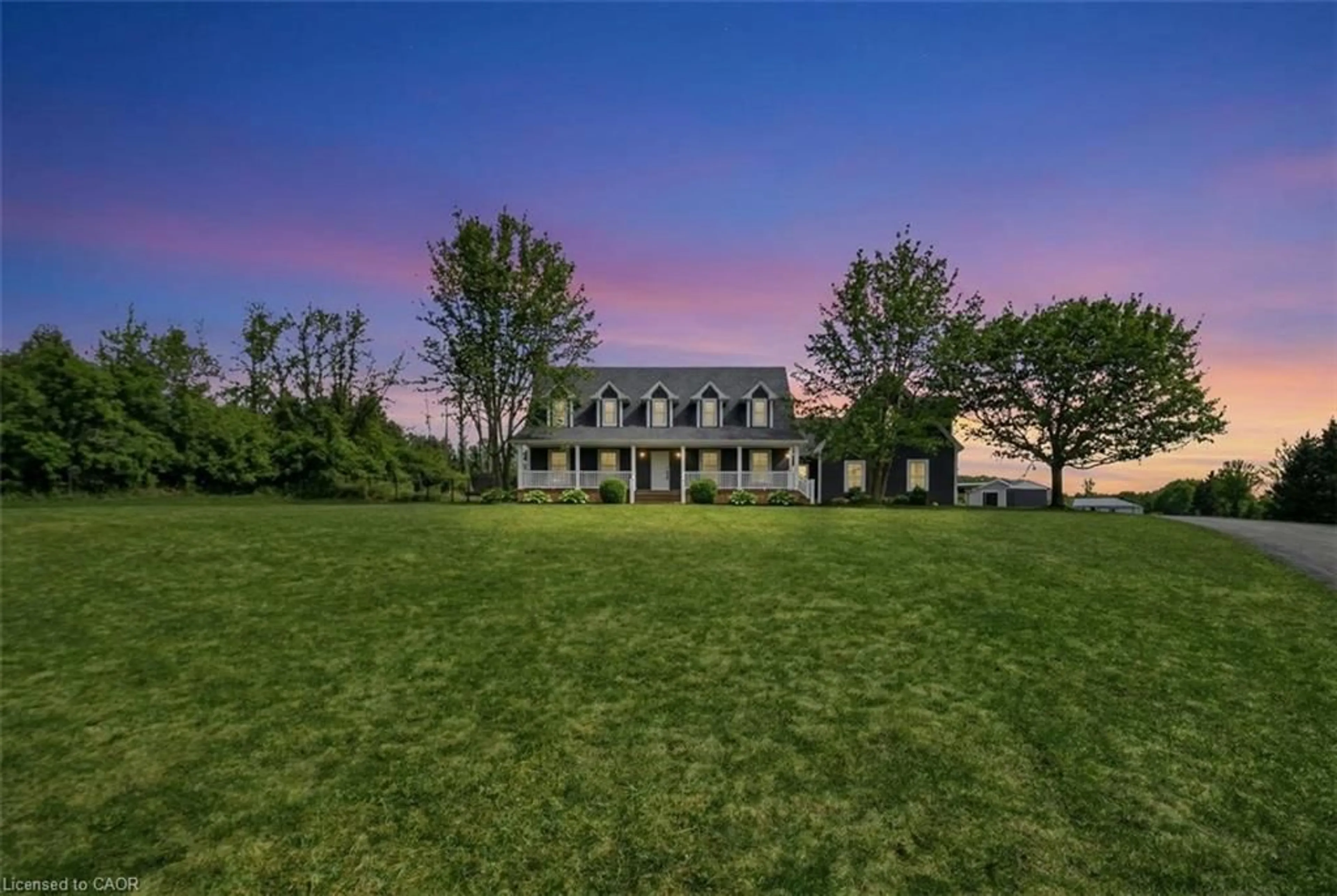 A pic from outside/outdoor area/front of a property/back of a property/a pic from drone, unknown for 192 Concession 14, Puslinch Ontario N0B 2J0