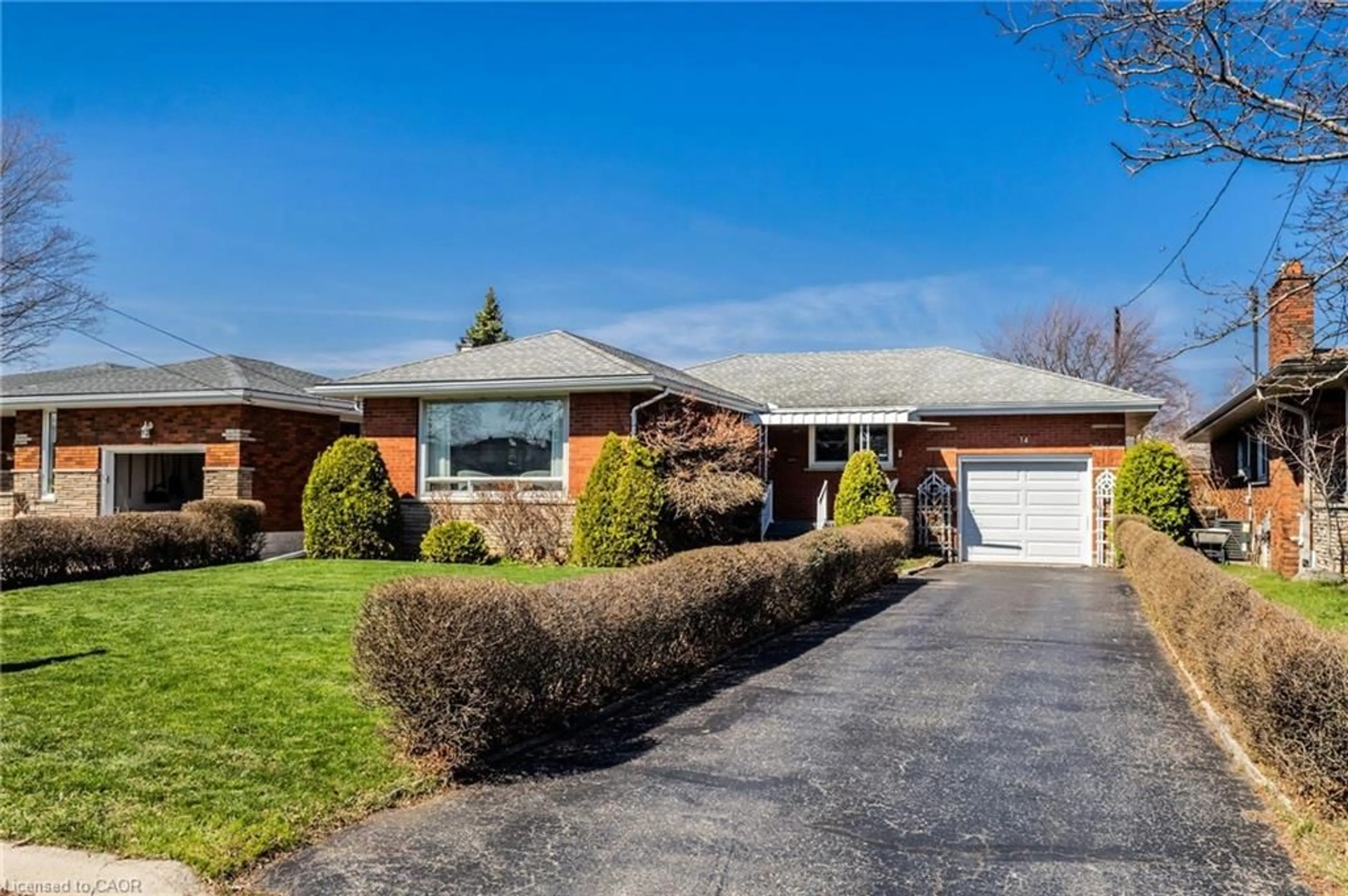 Home with brick exterior material, street for 14 Pleasant Ave, Stoney Creek Ontario L8G 2L2