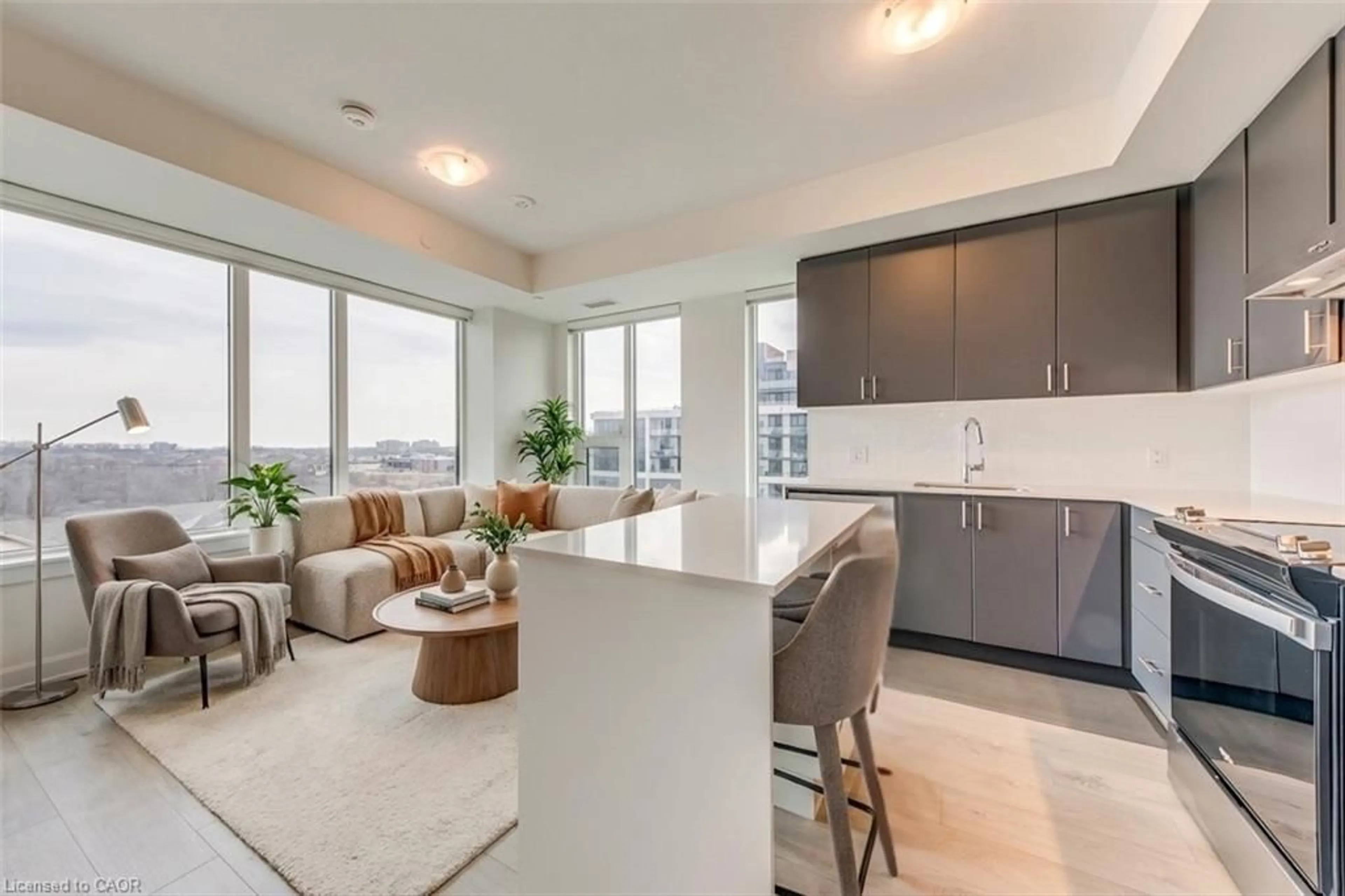 Open concept kitchen, unknown for 3220 William Coltson Ave #706, Oakville Ontario L6H 7X9