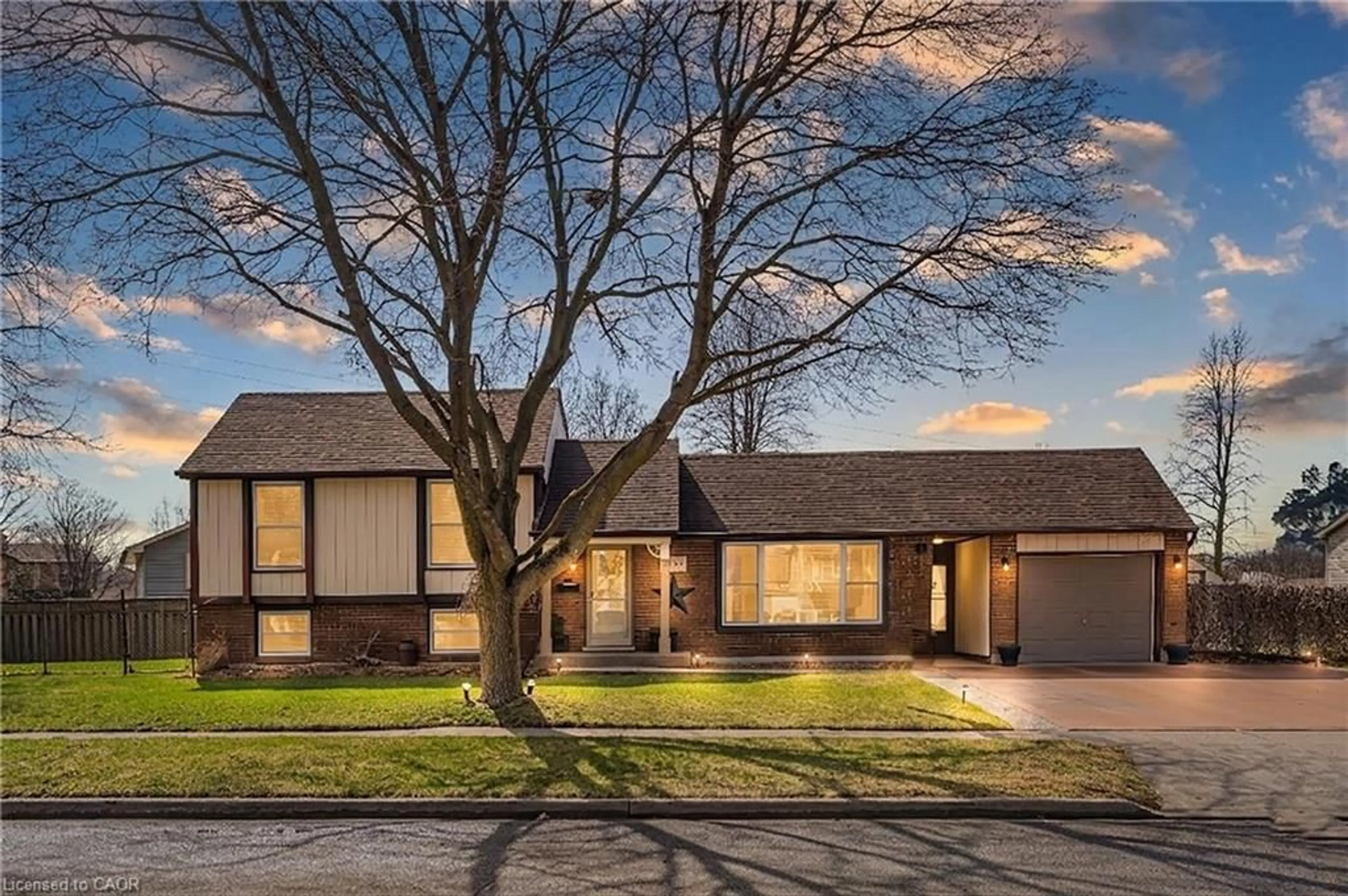 Home with brick exterior material, street for 153 The Greenway, Cambridge Ontario N1R 6L6