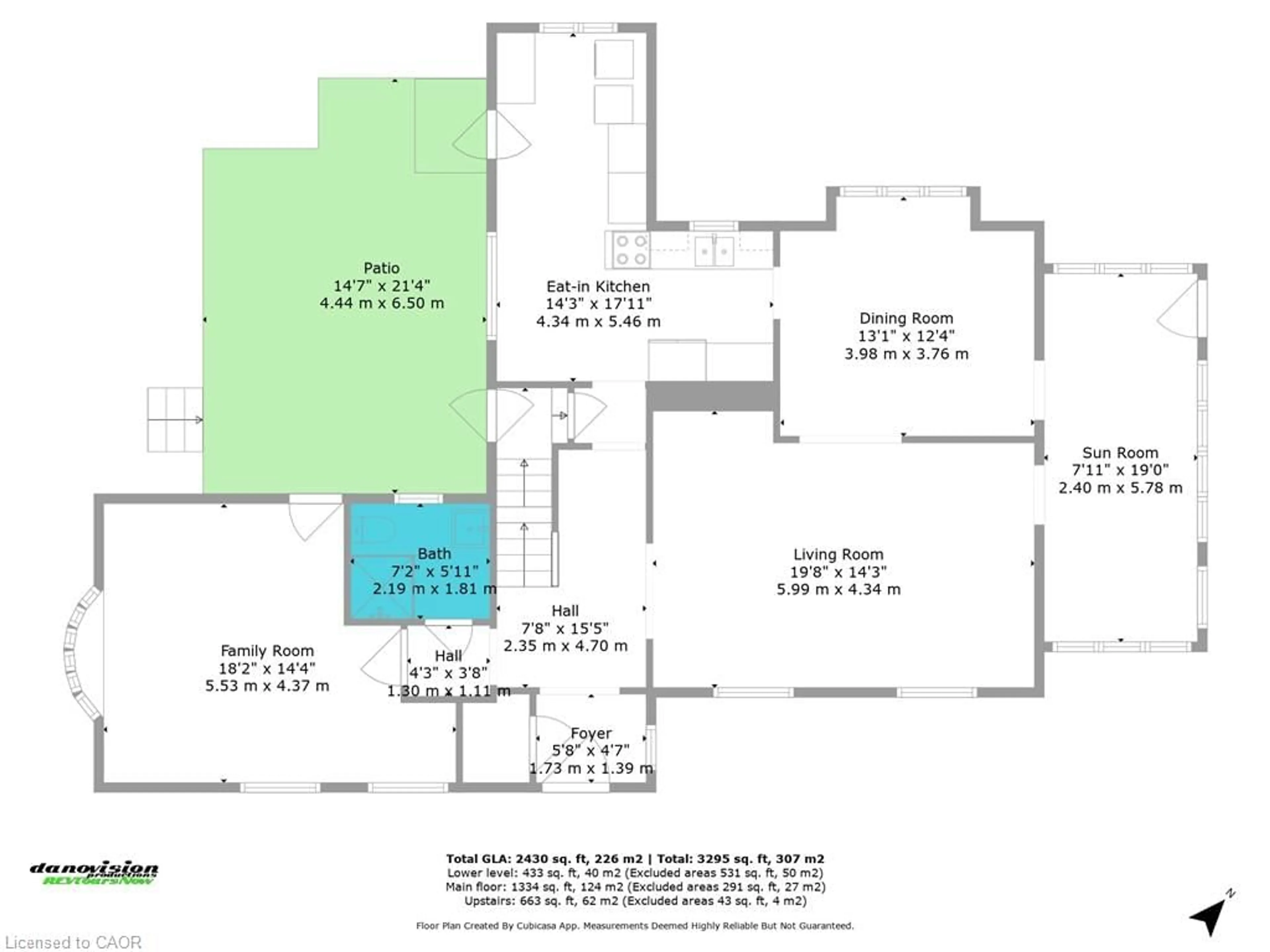 Floor plan for 312 Nelson St, Port Dover Ontario N0A 1N0