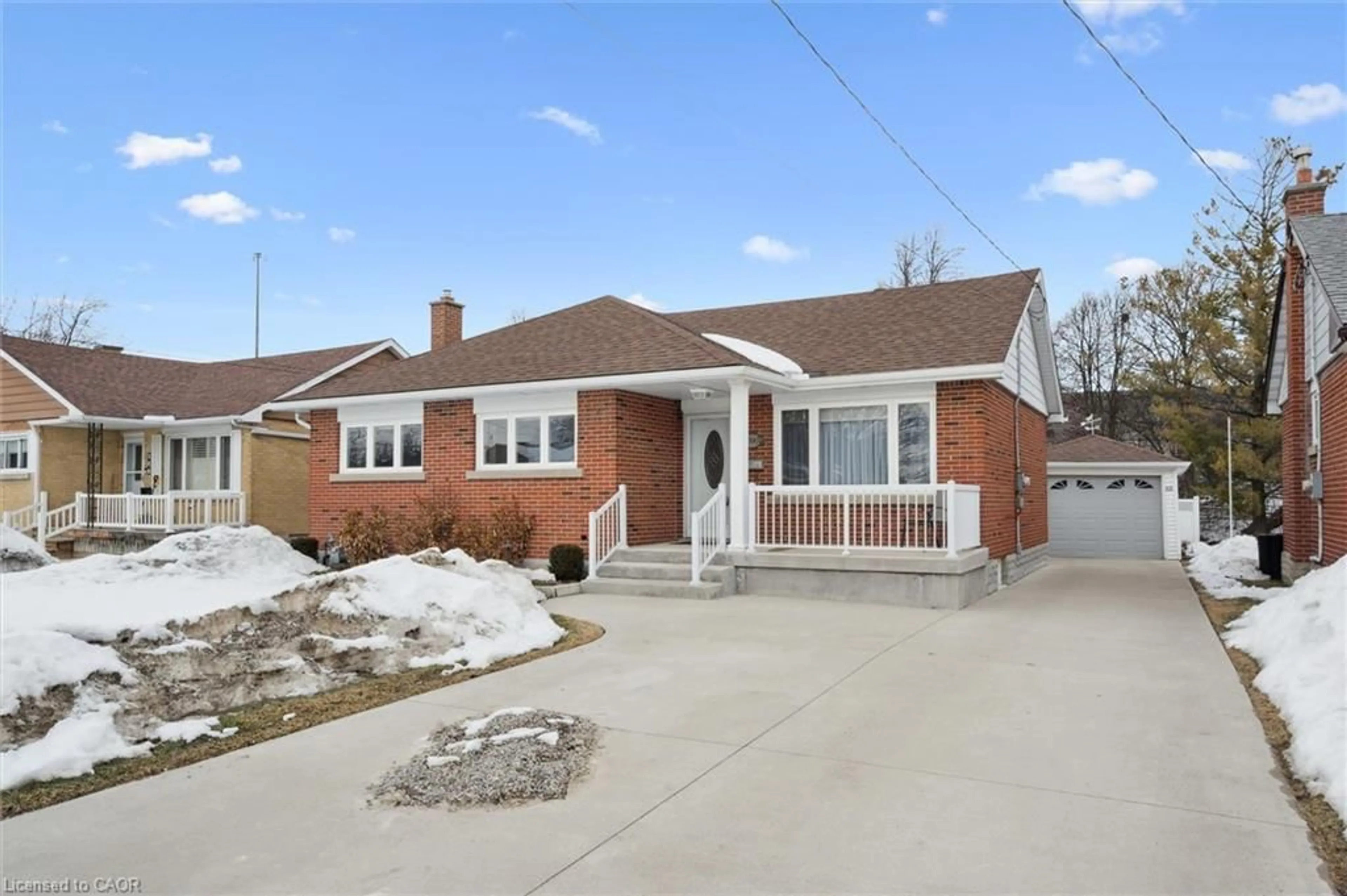 Home with brick exterior material, street for 390 Dumfries Ave, Kitchener Ontario N2H 2G1