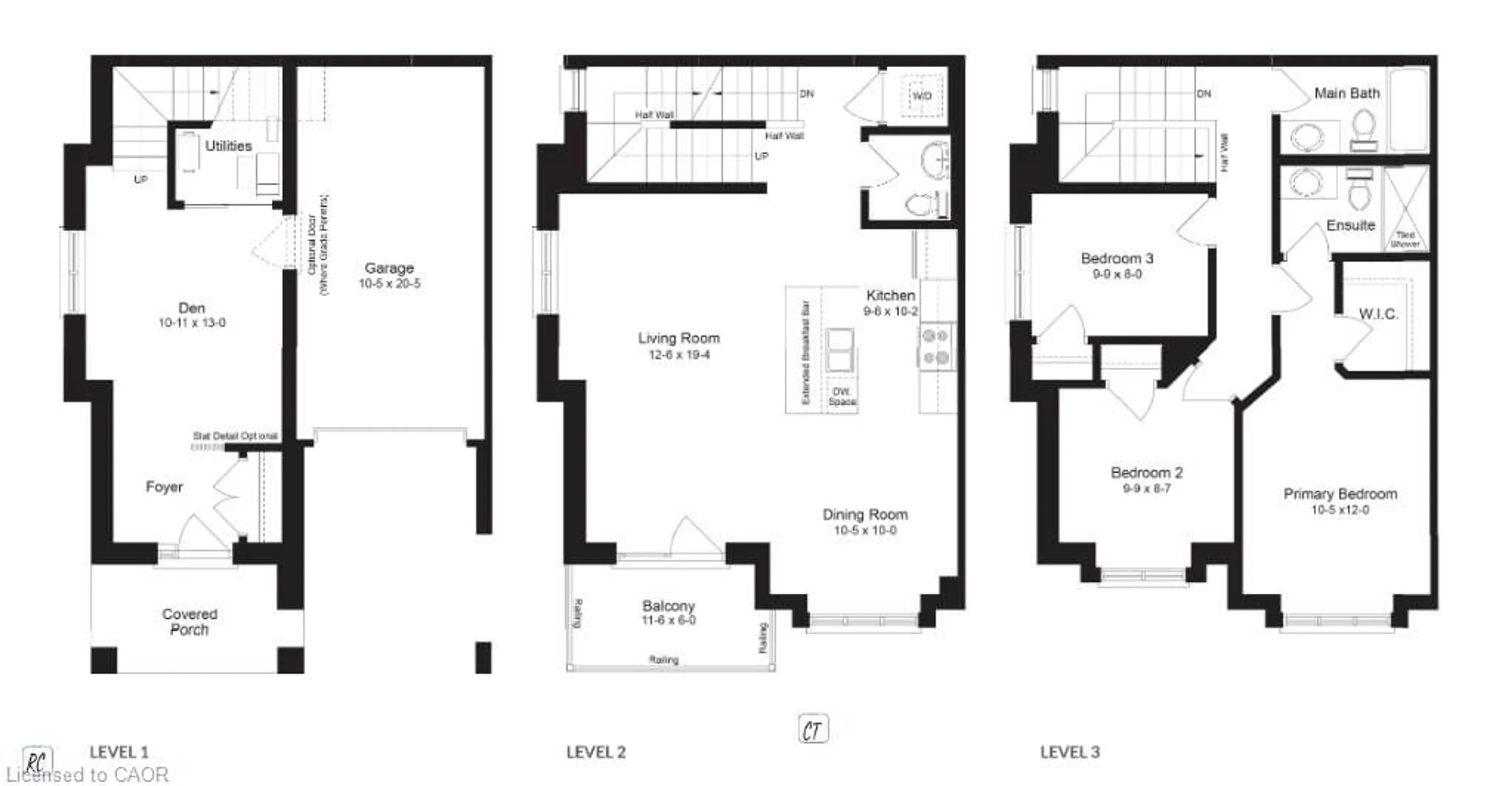 Floor plan for 143 Elgin St #91, Cambridge Ontario N1R 0E1
