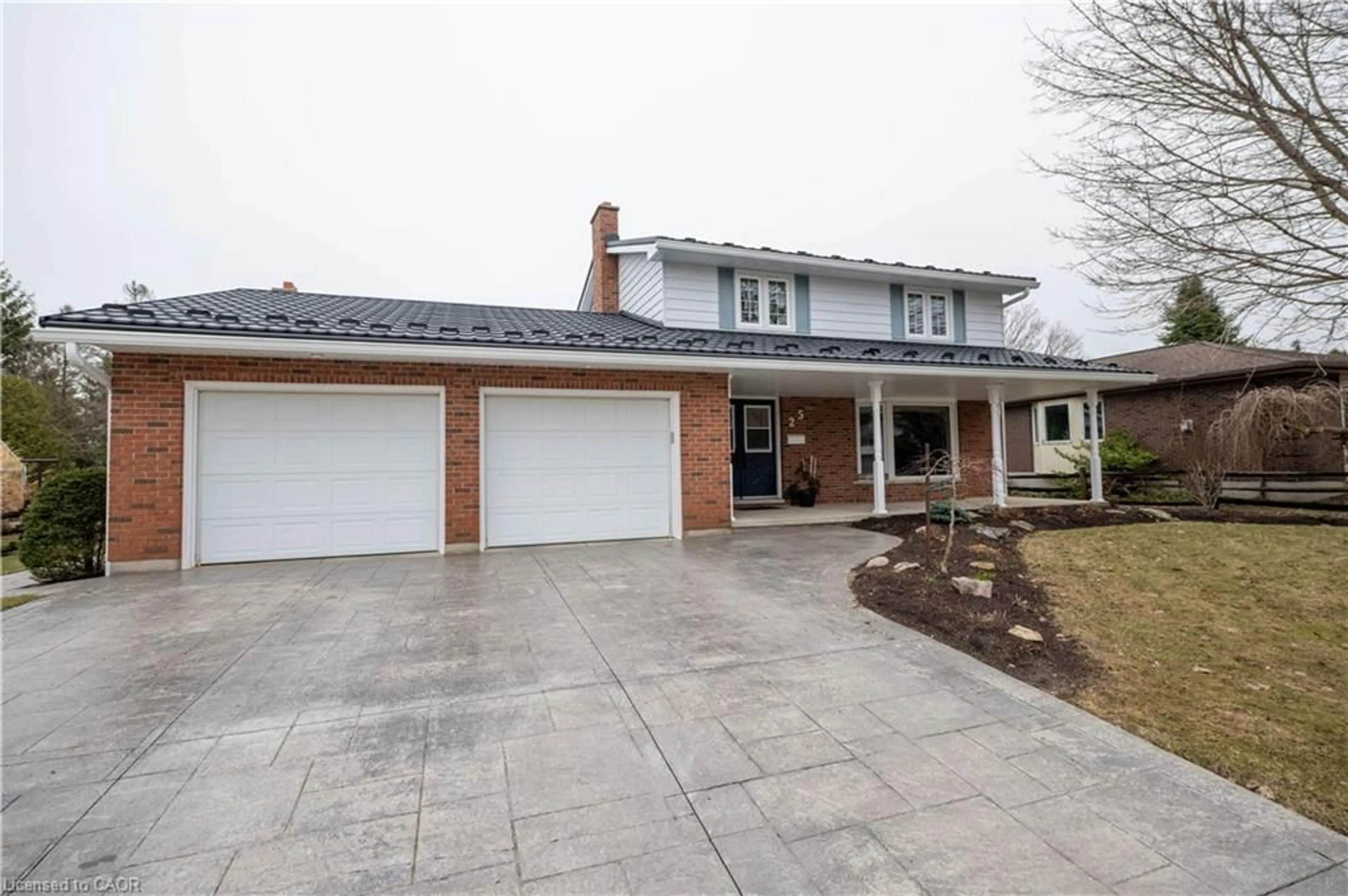 Home with brick exterior material, street for 25 Expo Dr, St. Clements Ontario N0B 2M0