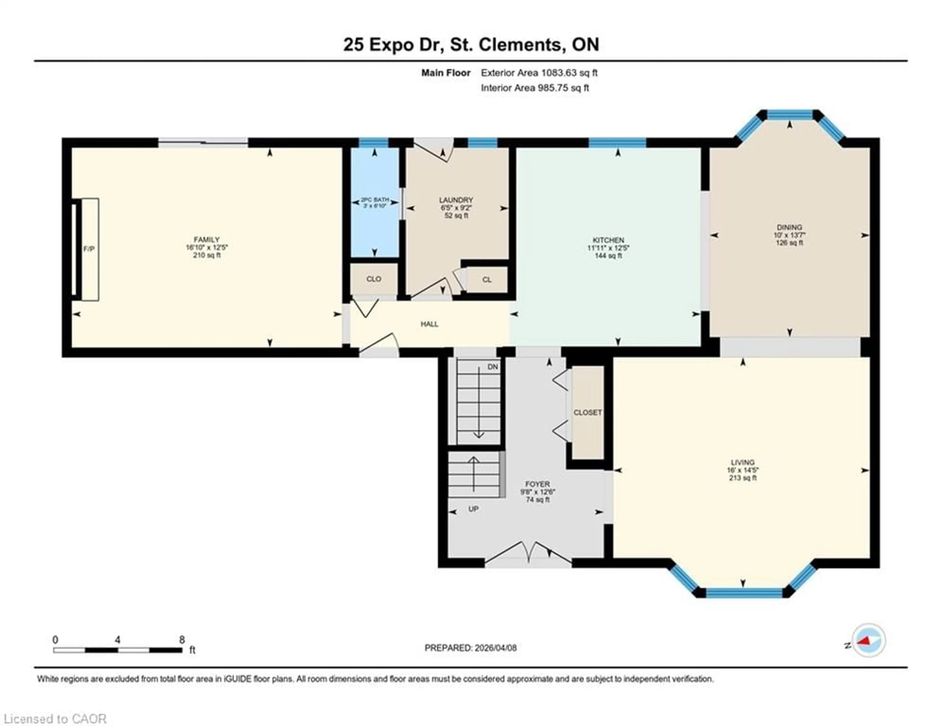 Floor plan for 25 Expo Dr, St. Clements Ontario N0B 2M0