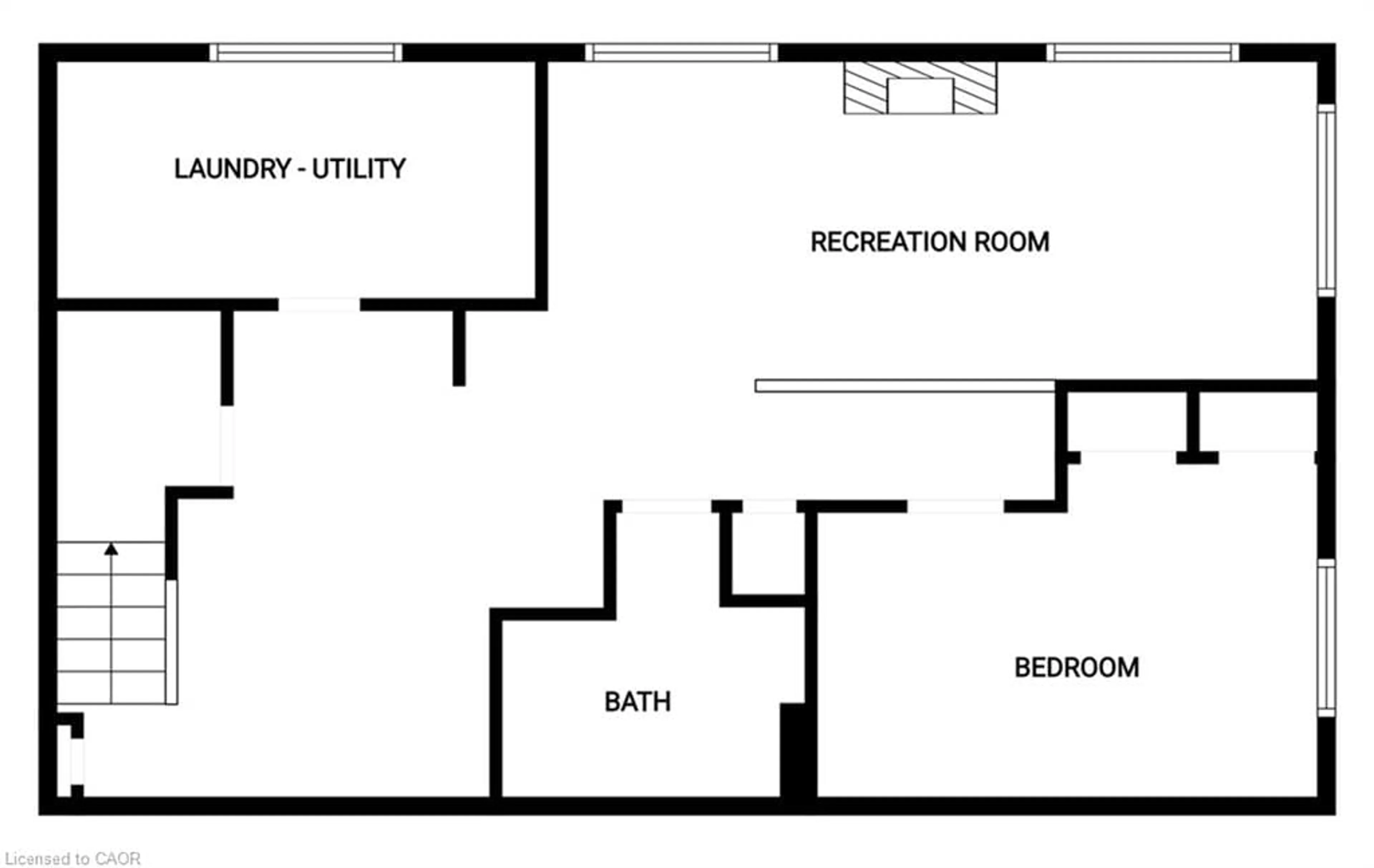 Floor plan for 158 Rykert St, St. Catharines Ontario L2S 2B6