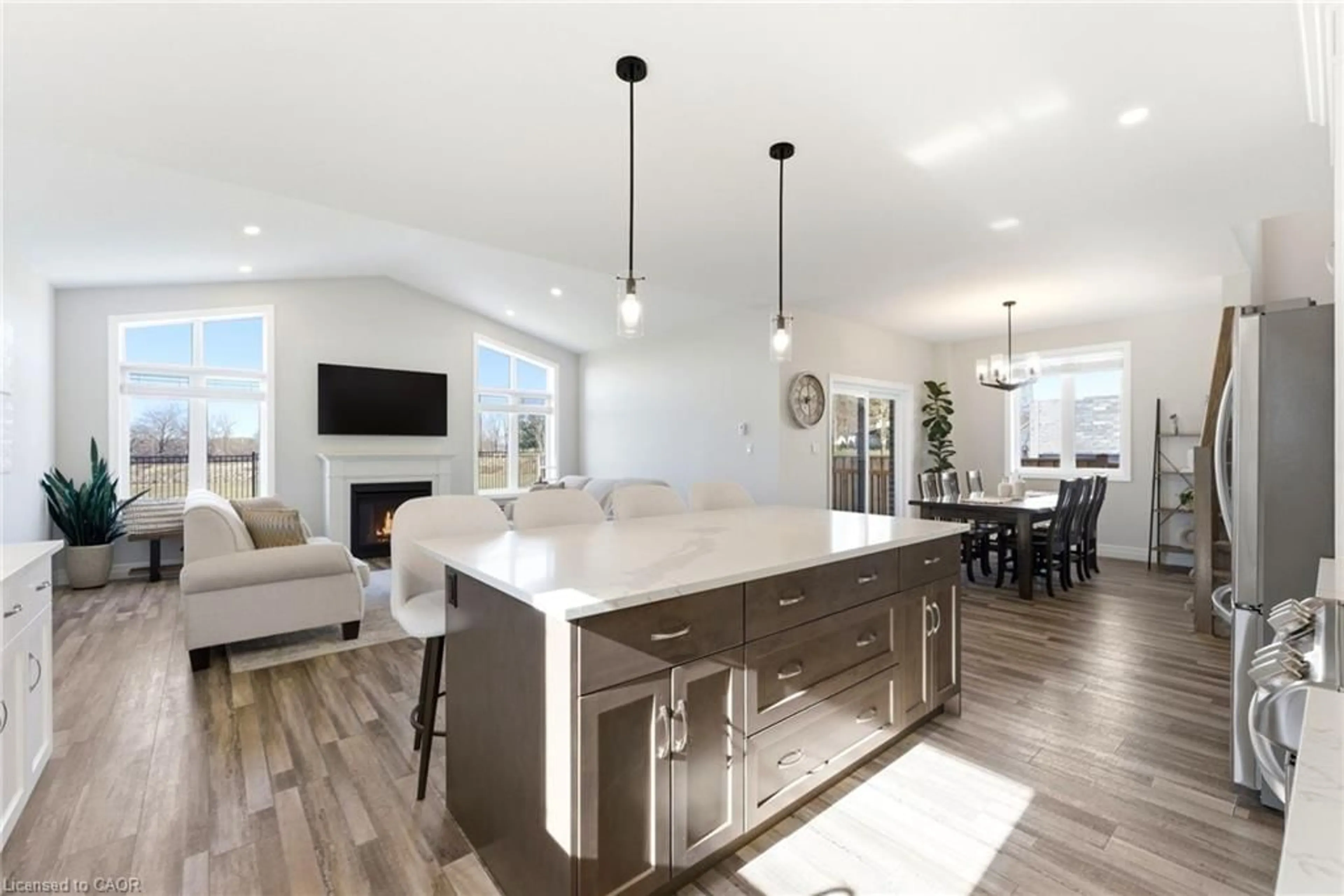 Open concept kitchen, unknown for 163 Holley Ave, Tavistock Ontario N0B 2R0