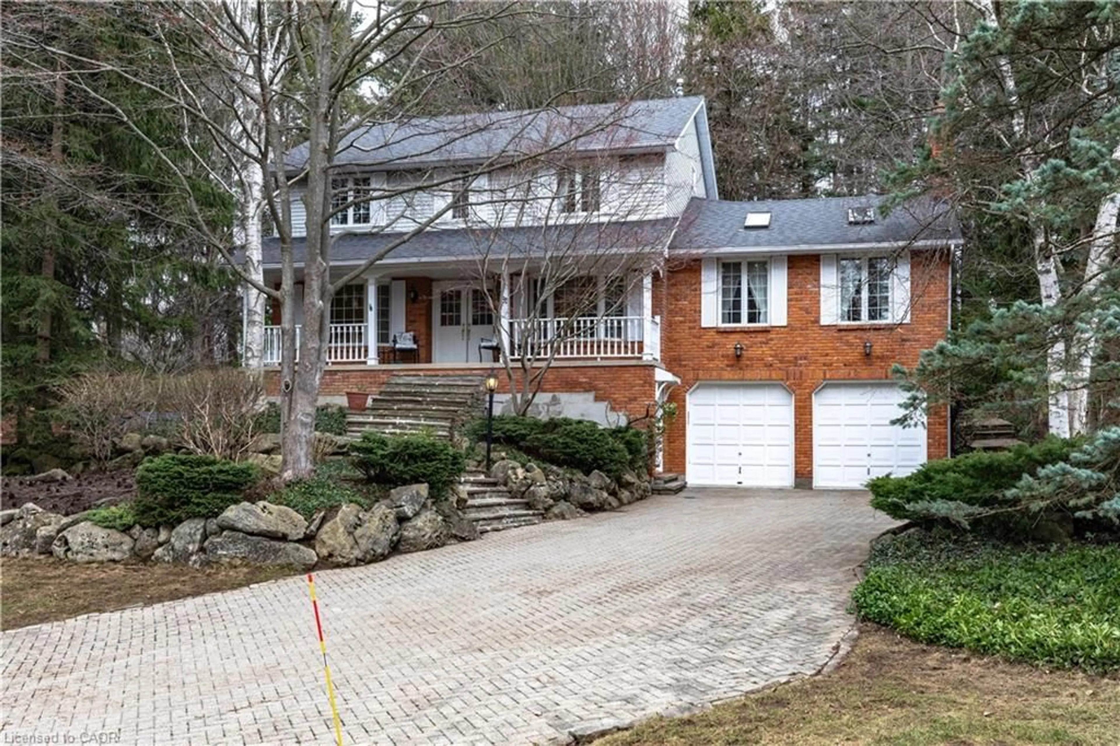 Home with brick exterior material, street for 81 Reding Rd, Ancaster Ontario L9G 1M9