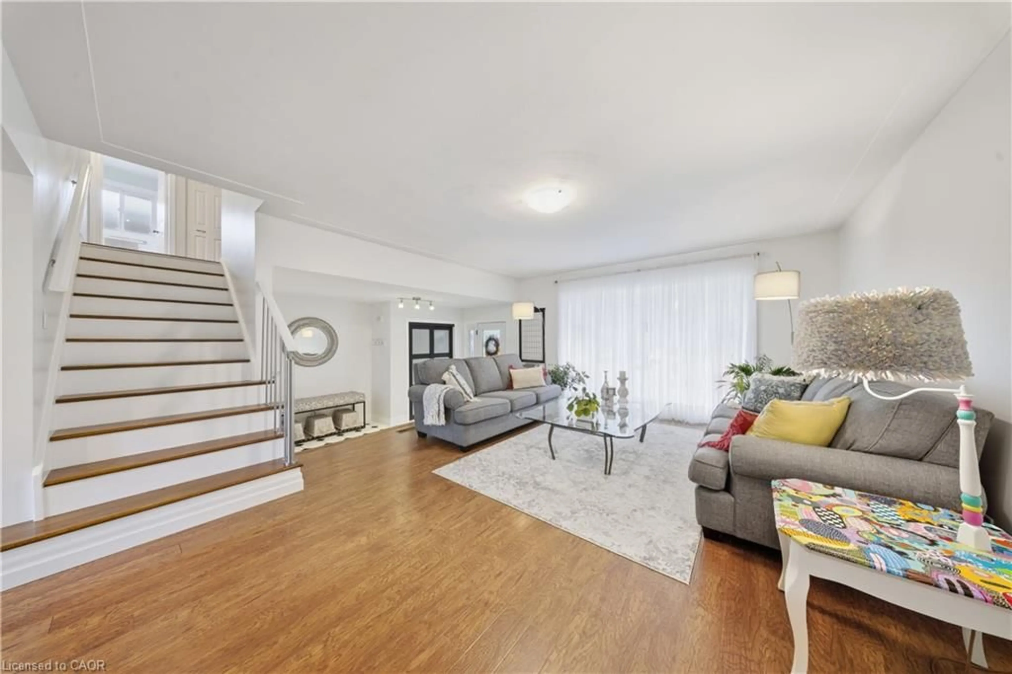 Living room with furniture, unknown for 56 Ramblewood Way, Kitchener Ontario N2N 1G7