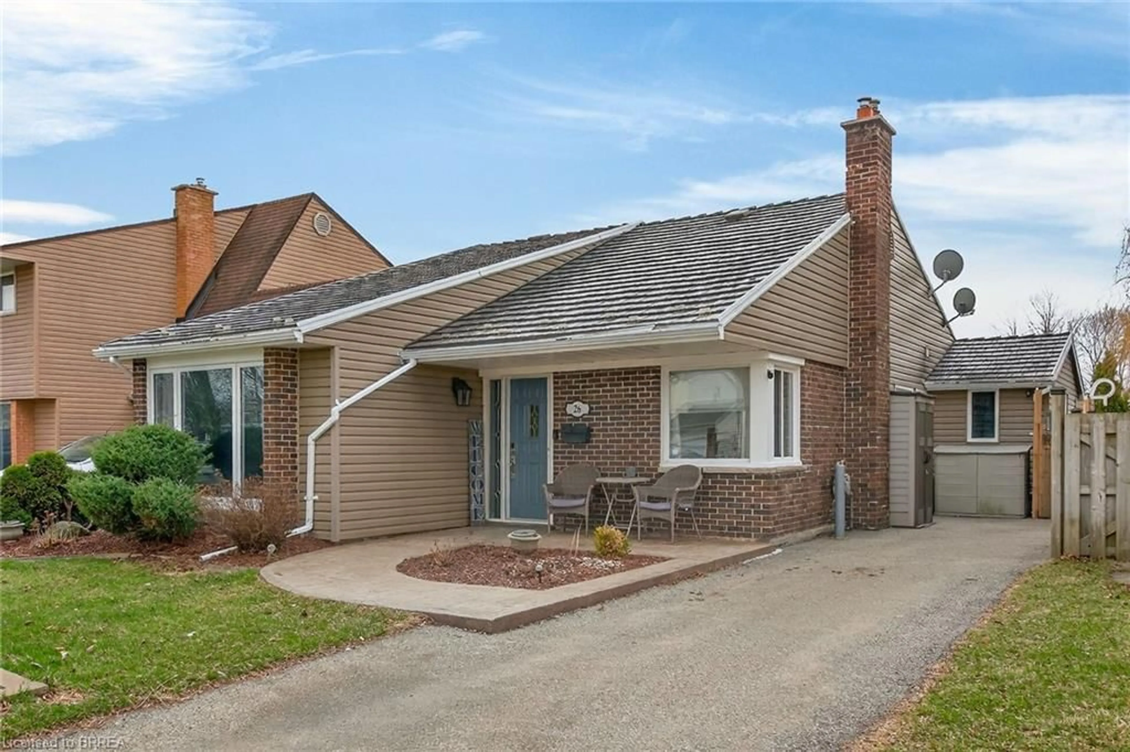 Home with brick exterior material, street for 26 Hallmark St, Brantford Ontario N3P 1A5