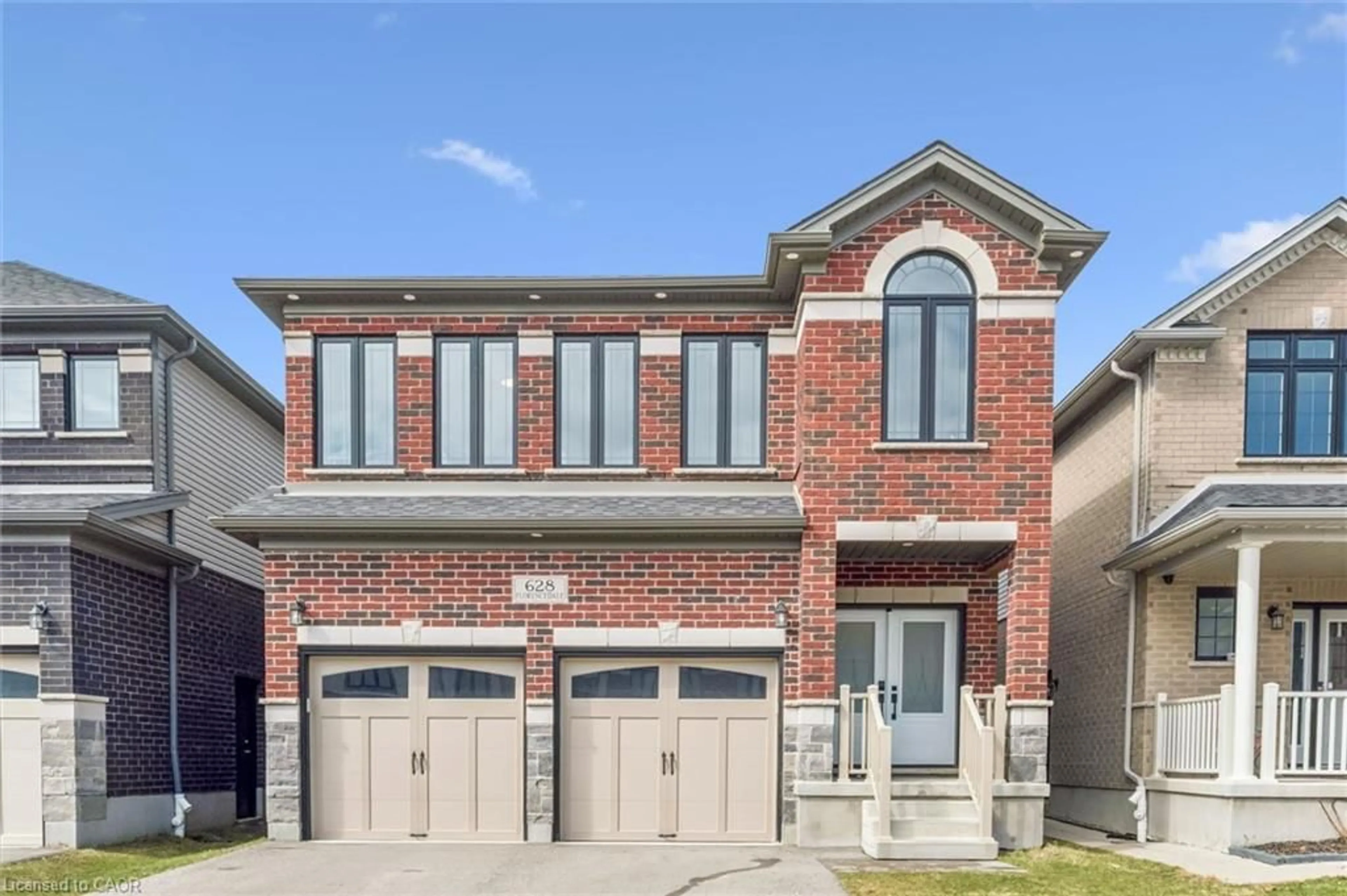 Home with brick exterior material, street for 628 Florencedale Cres, Kitchener Ontario N2R 0N4