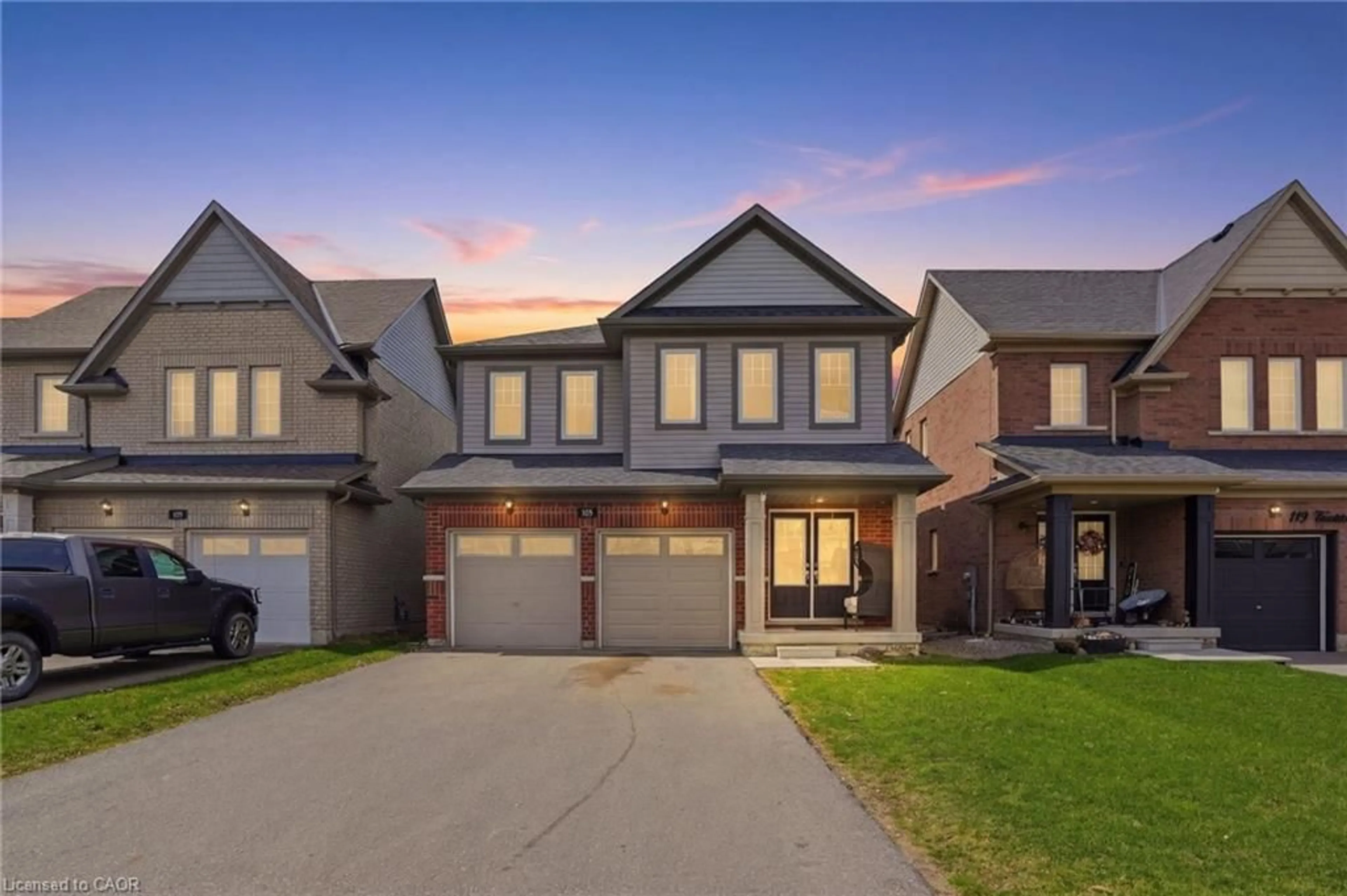 Home with brick exterior material, street for 125 Tumblewood Pl, Welland Ontario L3B 0J3