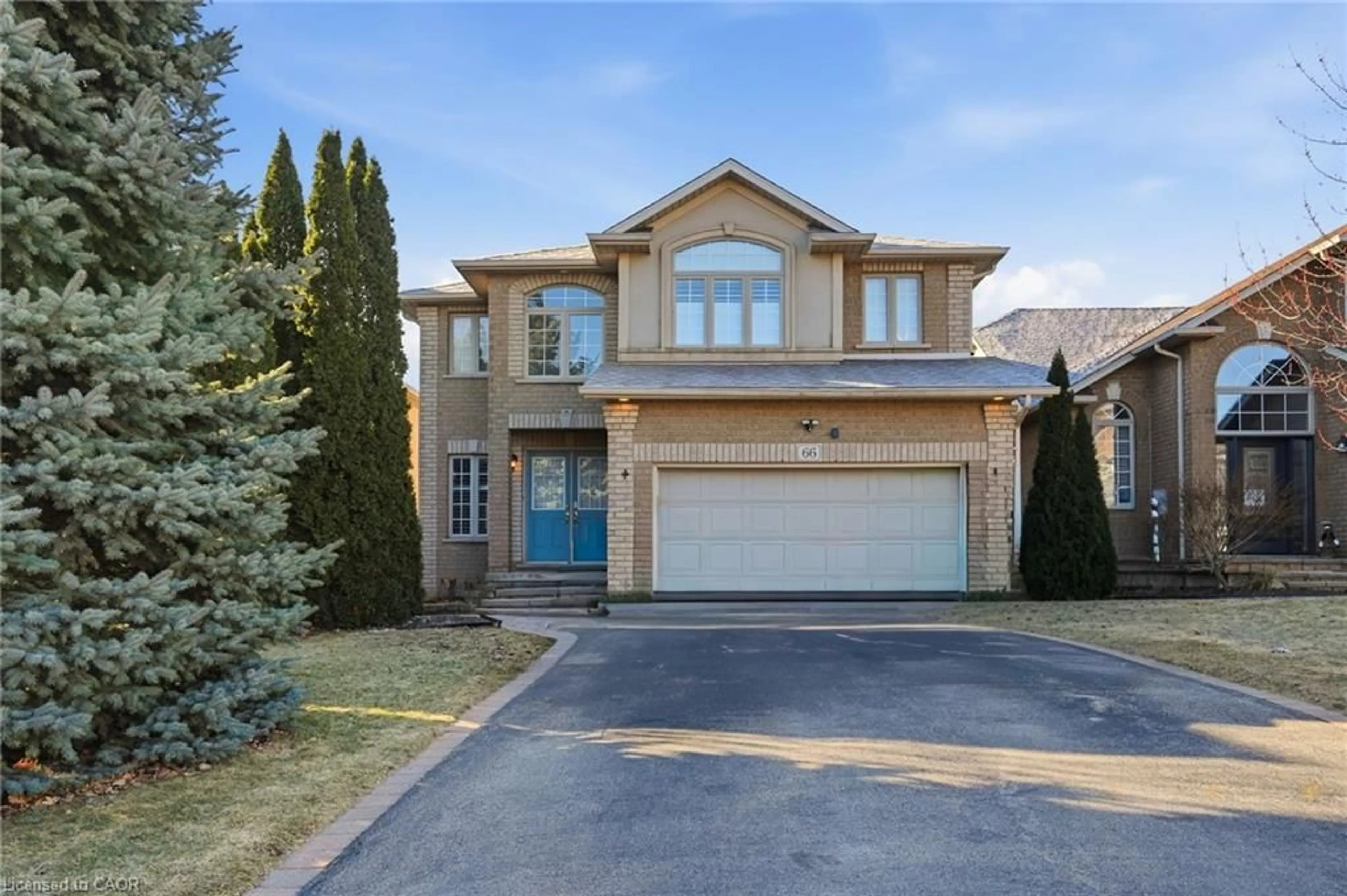 Home with brick exterior material, street for 66 Suffolk St, Ancaster Ontario L9K 1M9