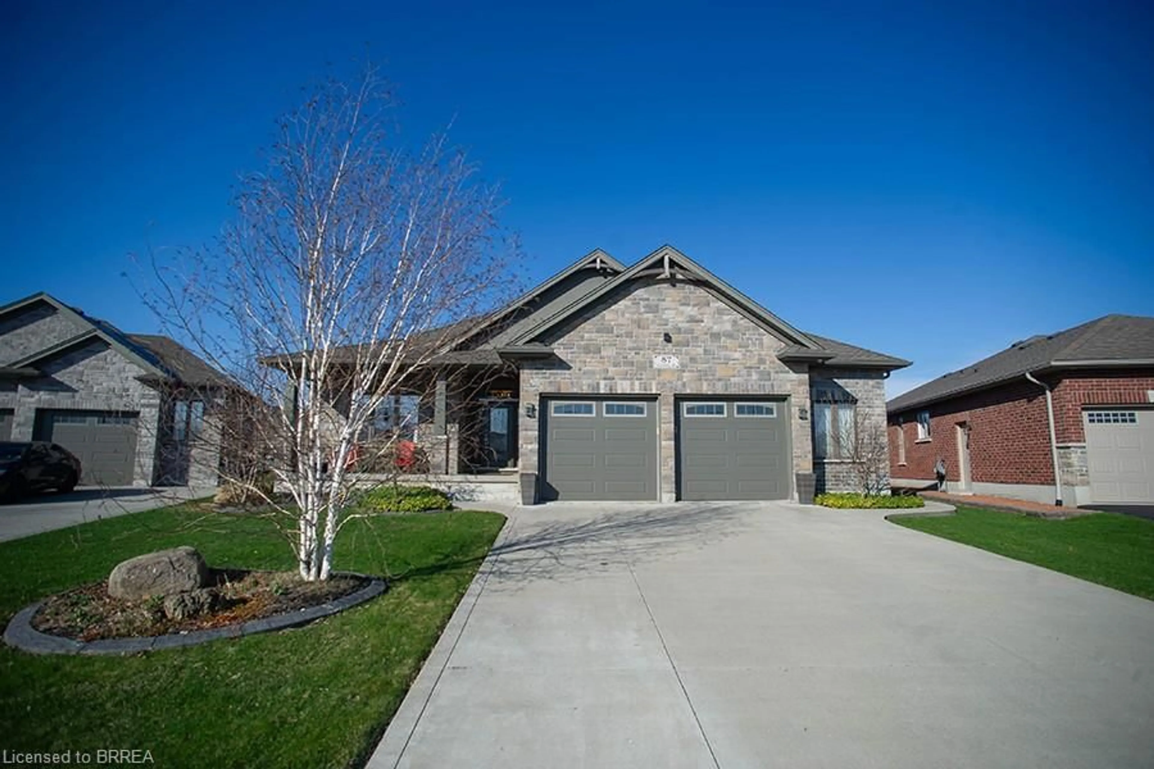 Home with brick exterior material, street for 87 Allandale Cres, Simcoe Ontario N3Y 0B4