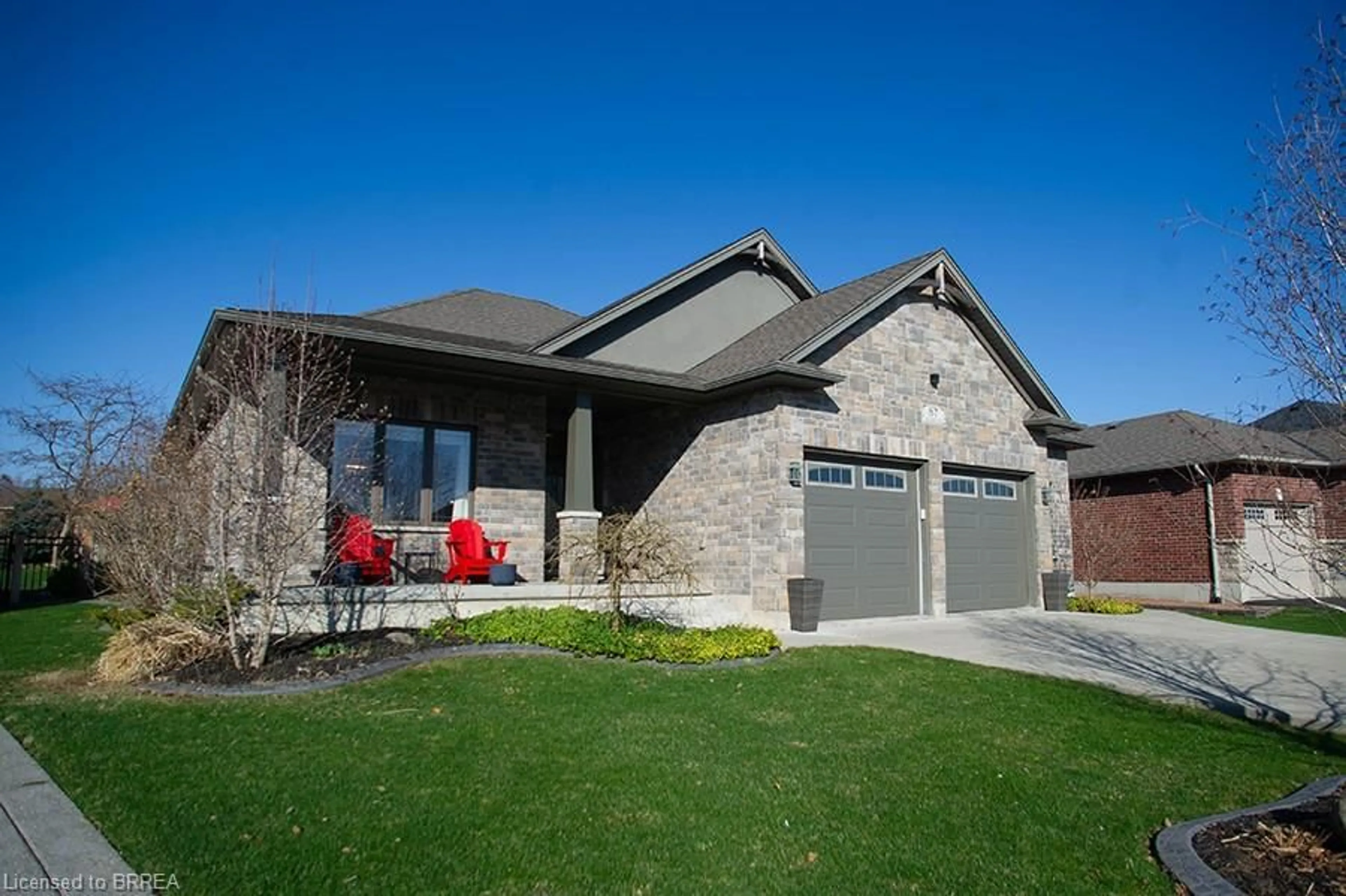 Home with brick exterior material, street for 87 Allandale Cres, Simcoe Ontario N3Y 0B4