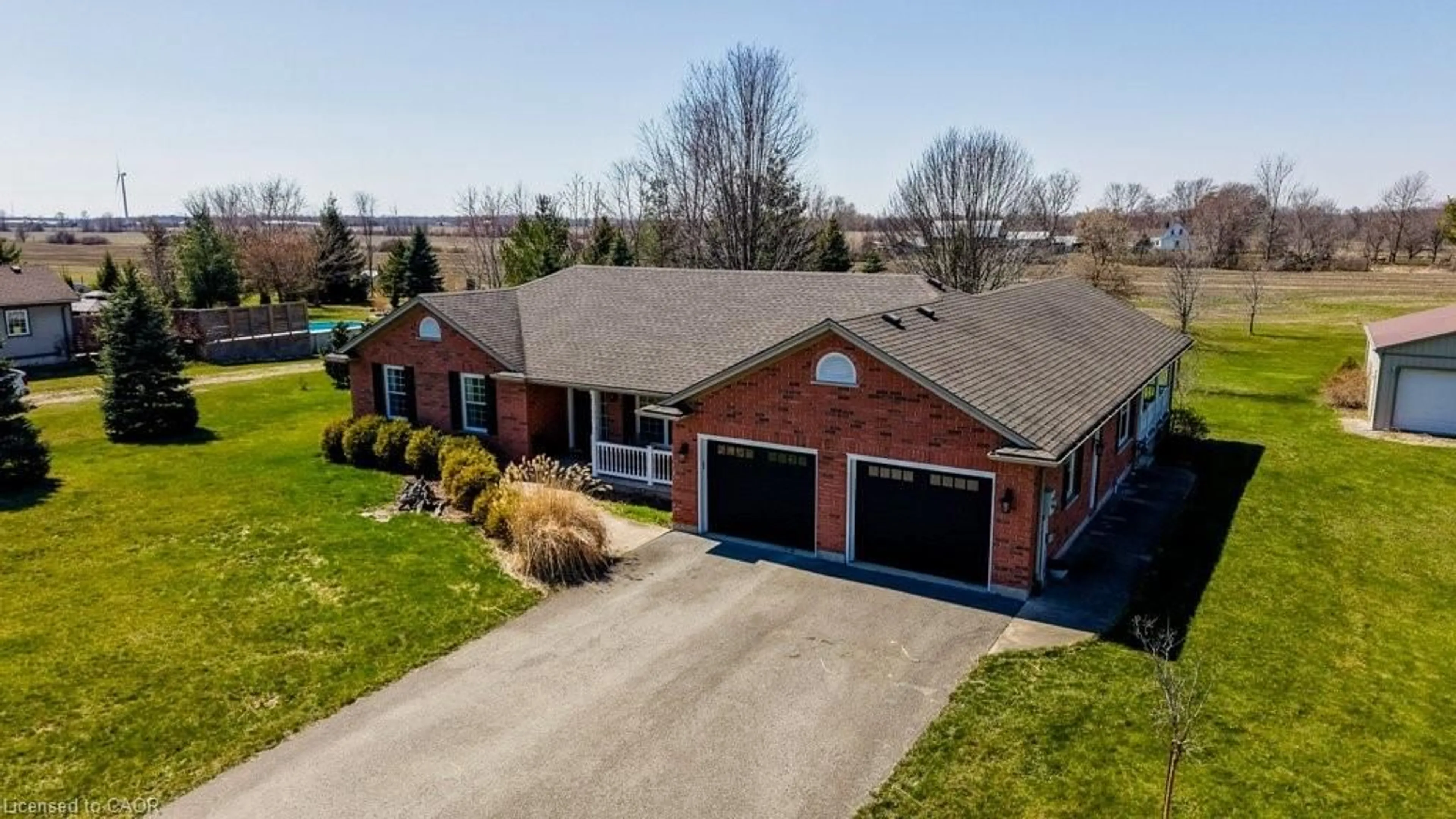 A pic from outside/outdoor area/front of a property/back of a property/a pic from drone, street for 32080 Side Road 20, Wainfleet Ontario L0S 1V0